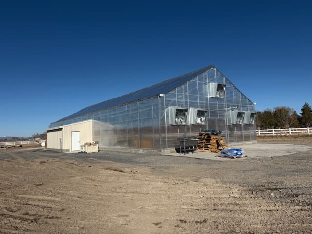 Growspan Commercial Greenhouse, 41'X104'