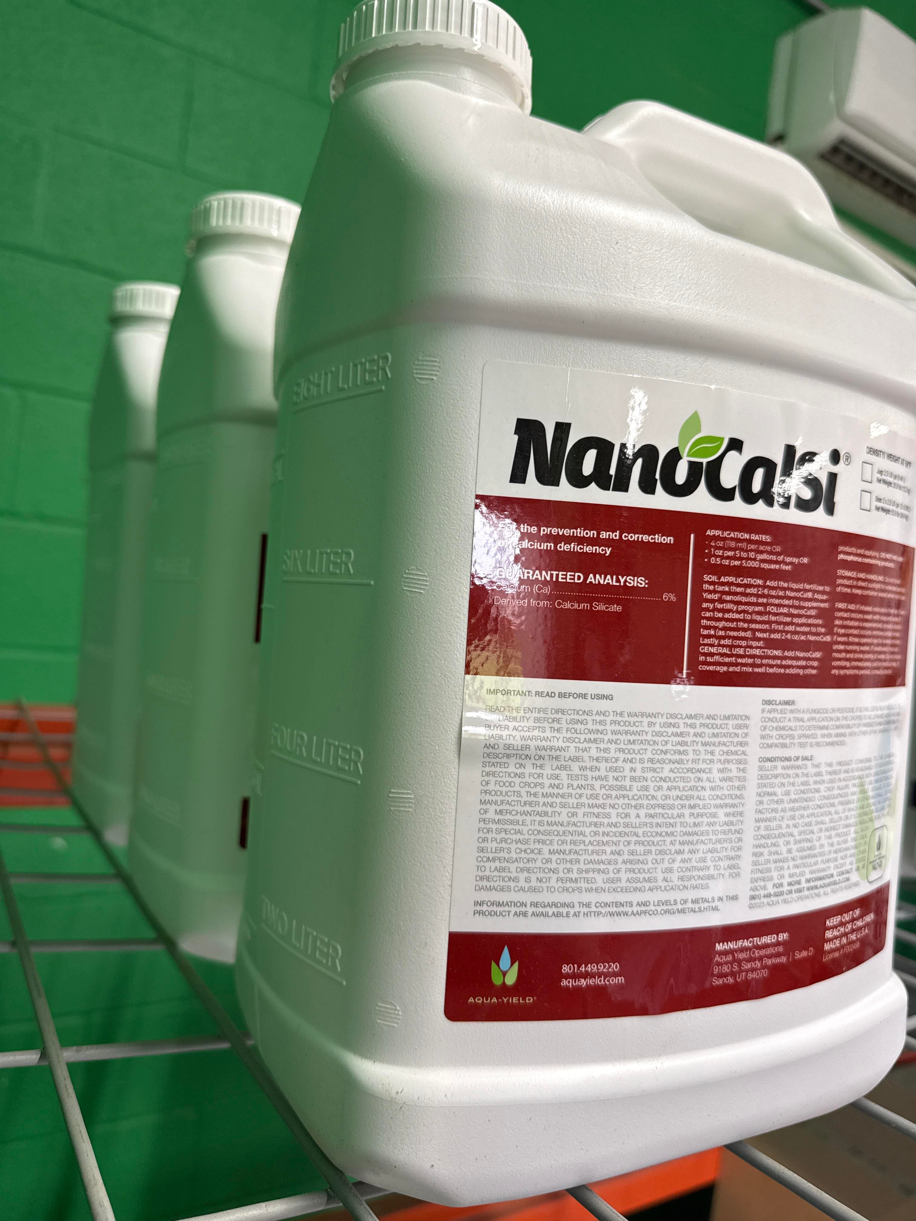 3 Bottles Aqua Yield NanoCal Calcium Supplement Fertilizer