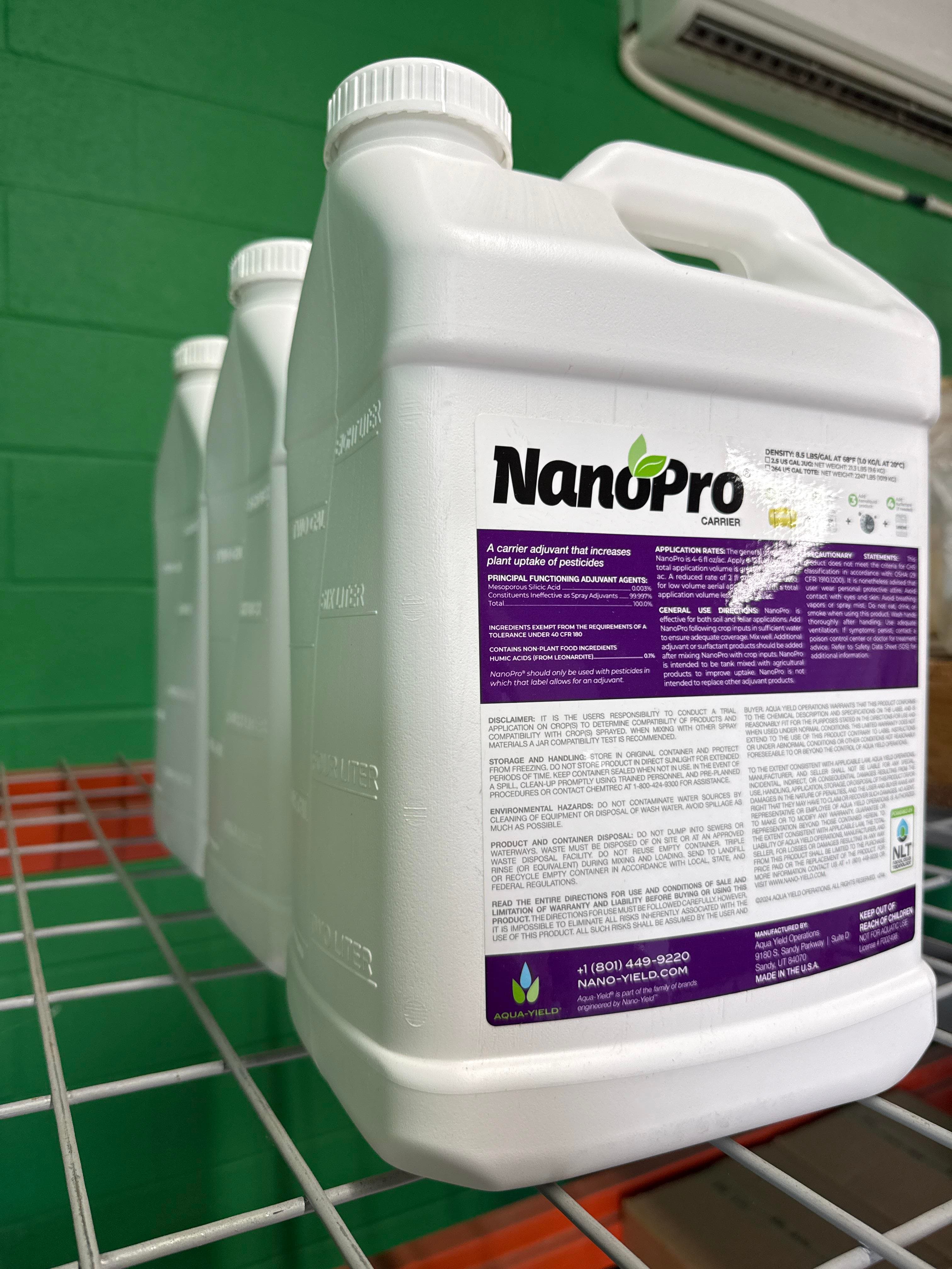 3 Bottles Aqua Yield NanoPro Carrier Adjuvant