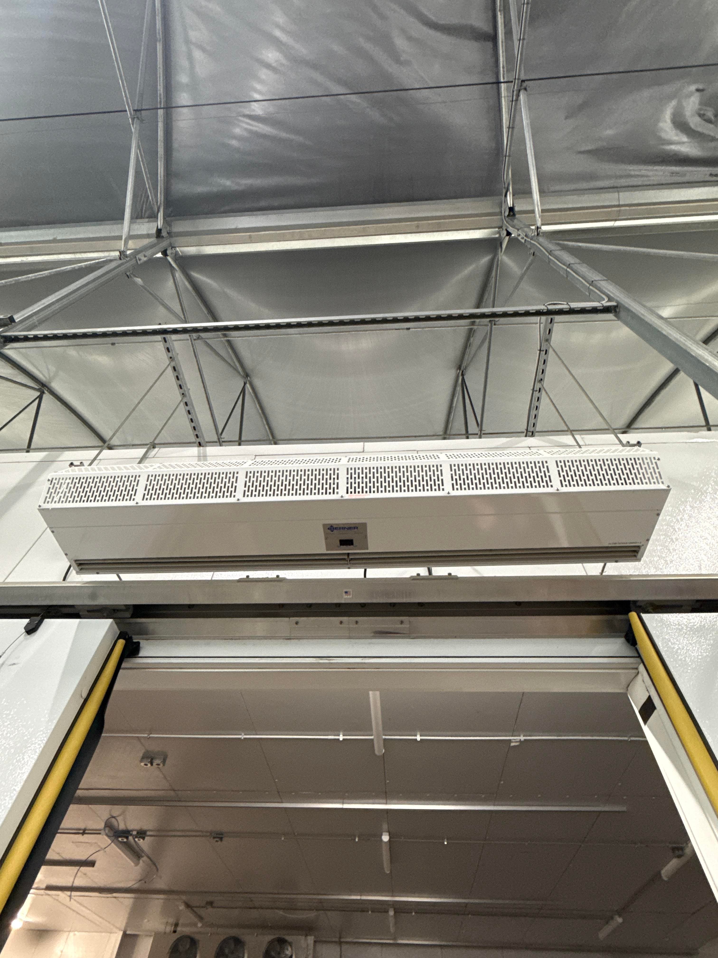 Berner 72 Inch Commercial Air Curtain Door Unit