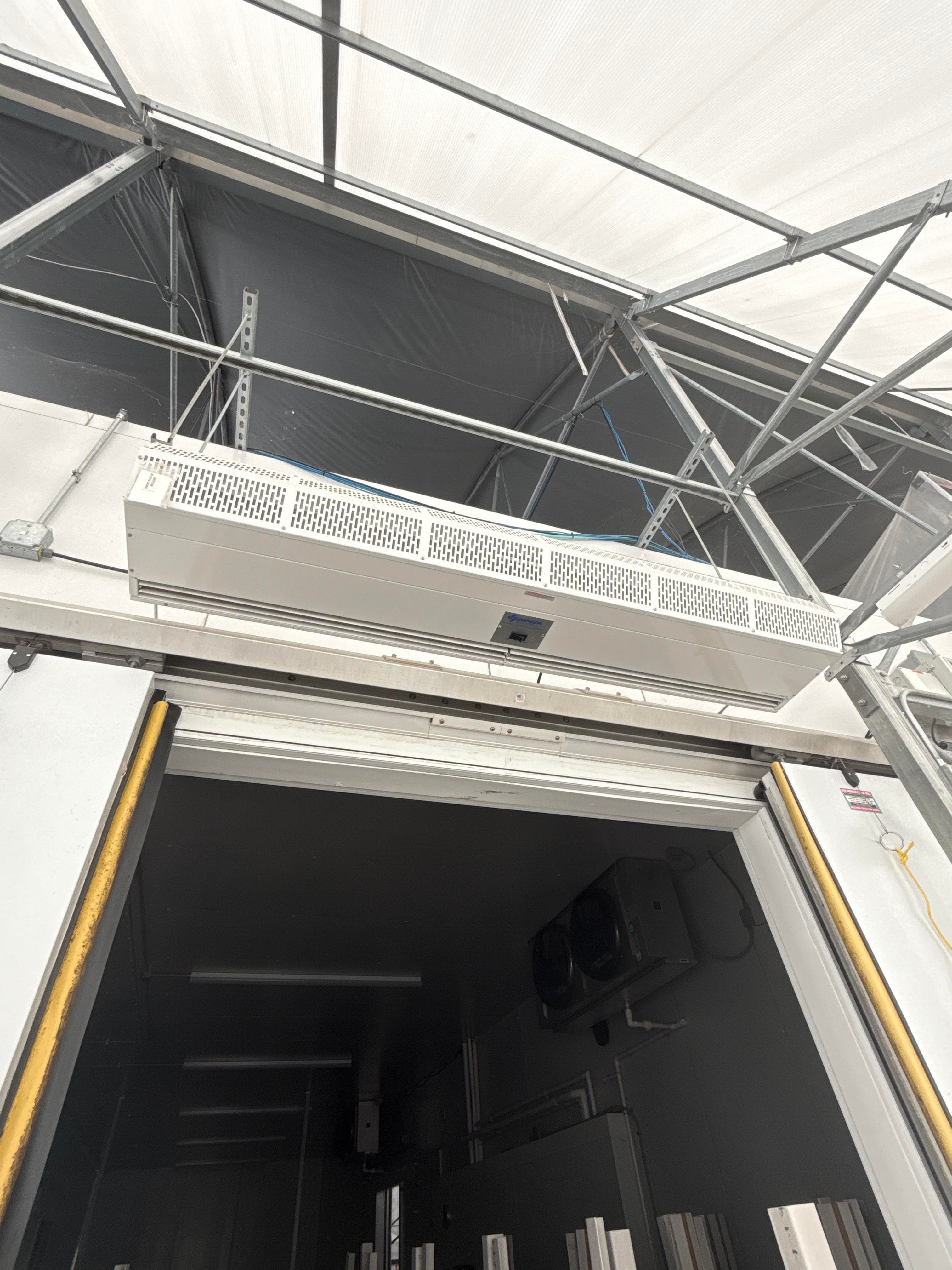 Berner 72 Inch Commercial Air Curtain with Speed Control Switch