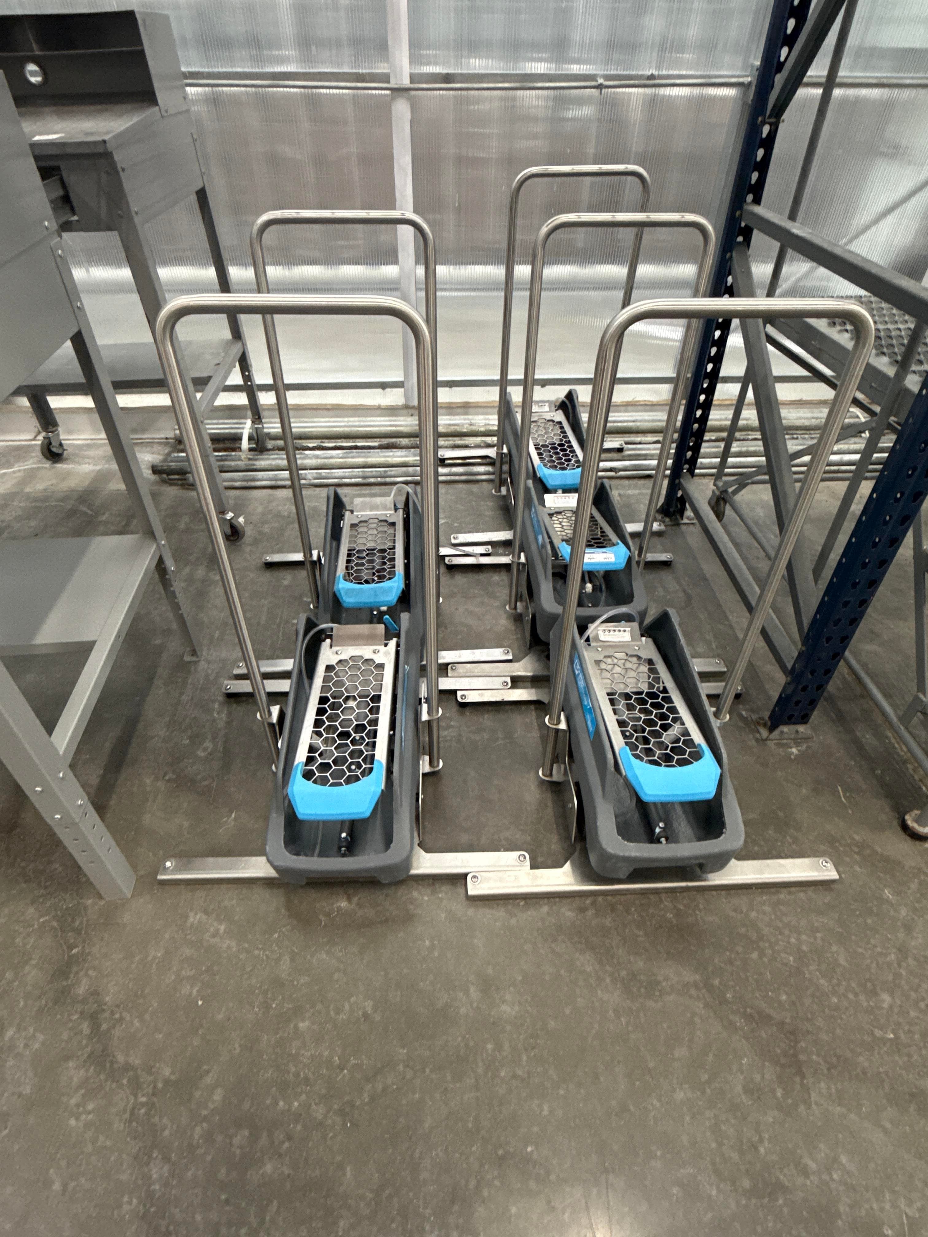 Best Sanitizers Inc. HACCP Defender Low-Moisture Boot Sanitizing Station (Set of 5 Units)