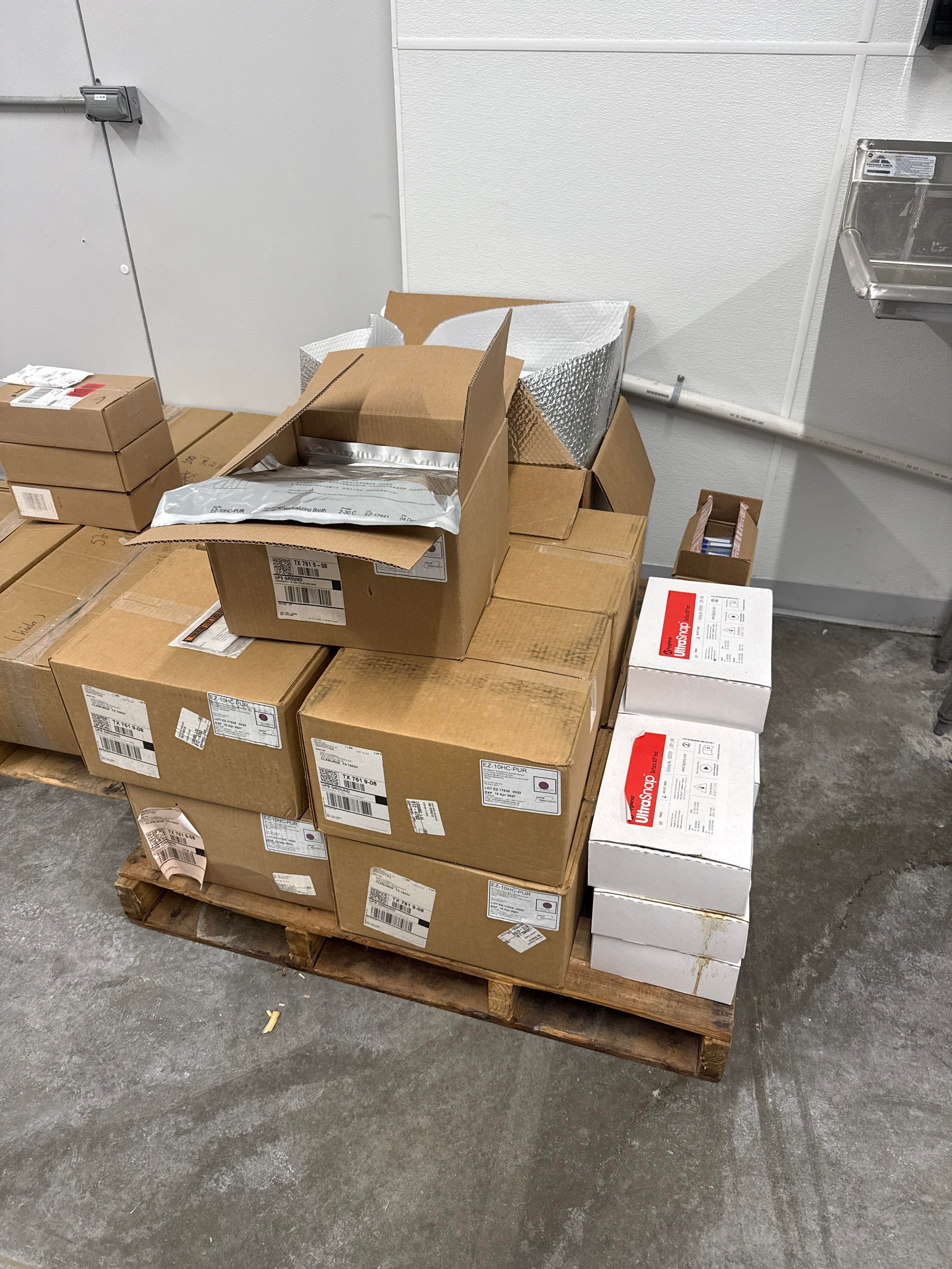 Bulk Lot Food Safety Test Kits & Surface Sampling Supplies