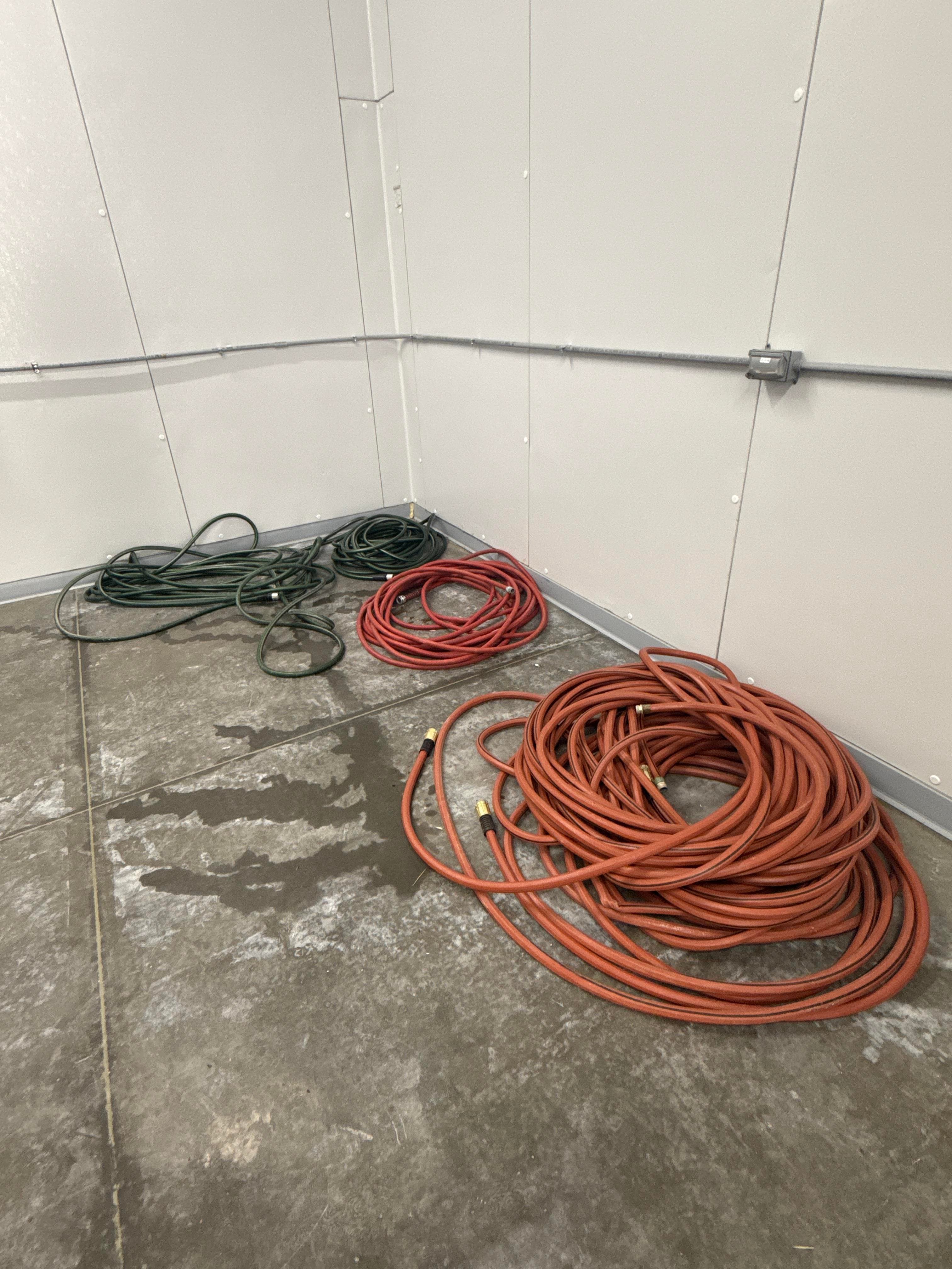 Bulk Lot of Commercial Water Hoses and Utility Hoses
