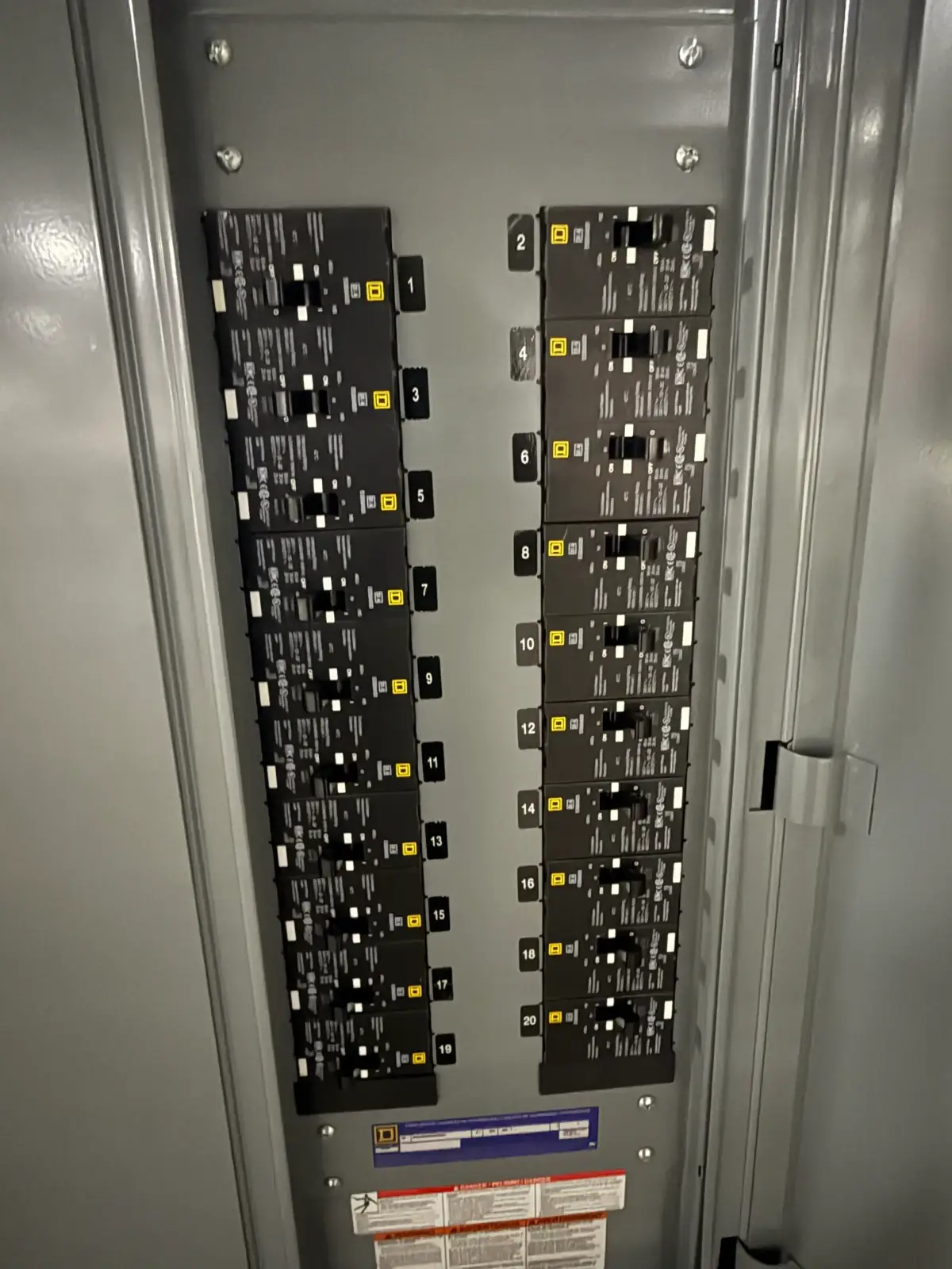 SB7054: Square D Panelboard Section GRL 2