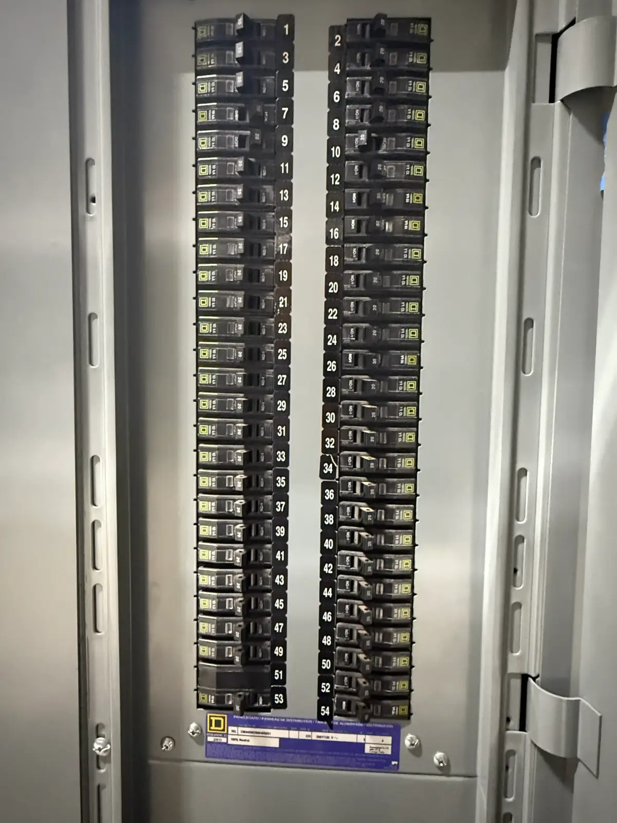 SB7036: Square D LDP-3 Lighting Distribution Panel