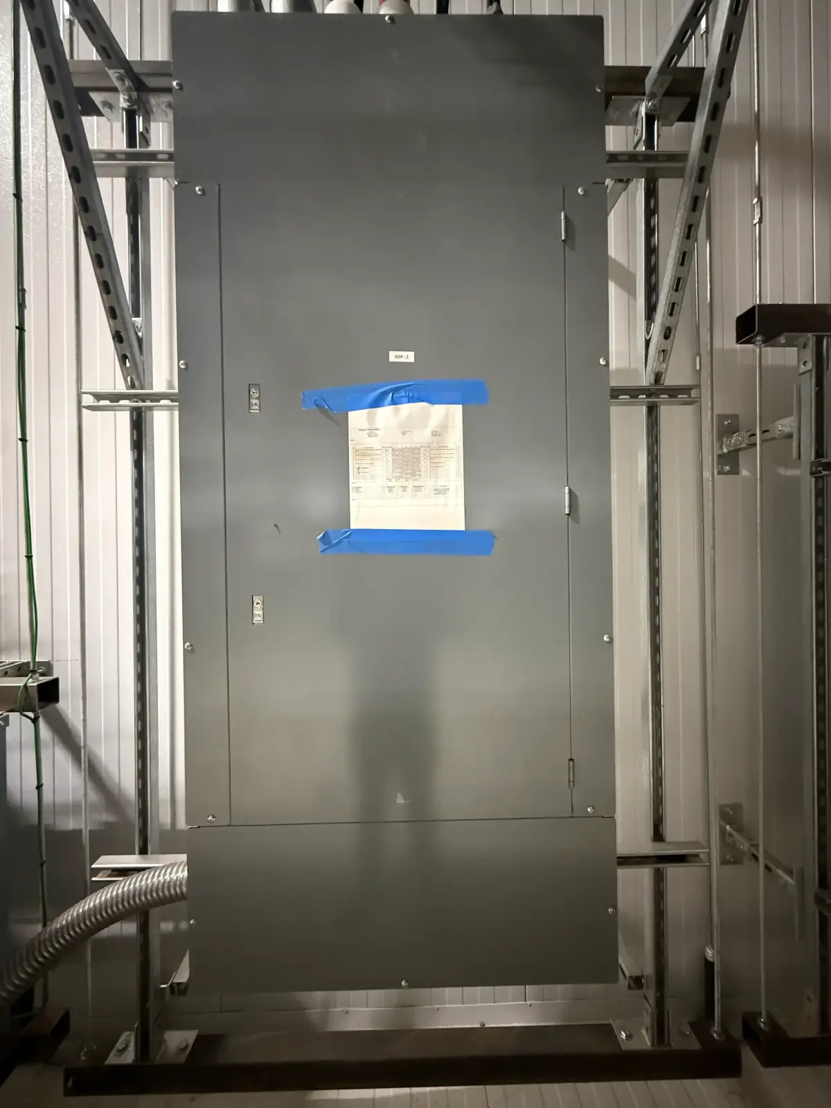 SB7034: Square D Electrical Panelboard Cabinet