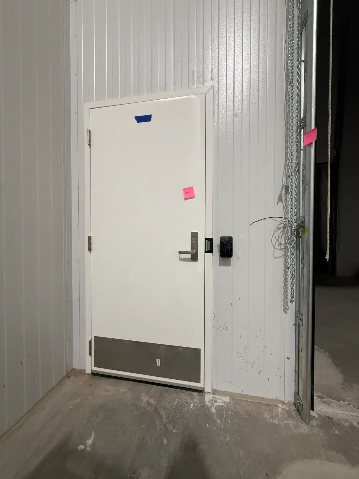 SB459: Walk-In Cooler / Freezer Insulated Personnel Door with Hager Hardware