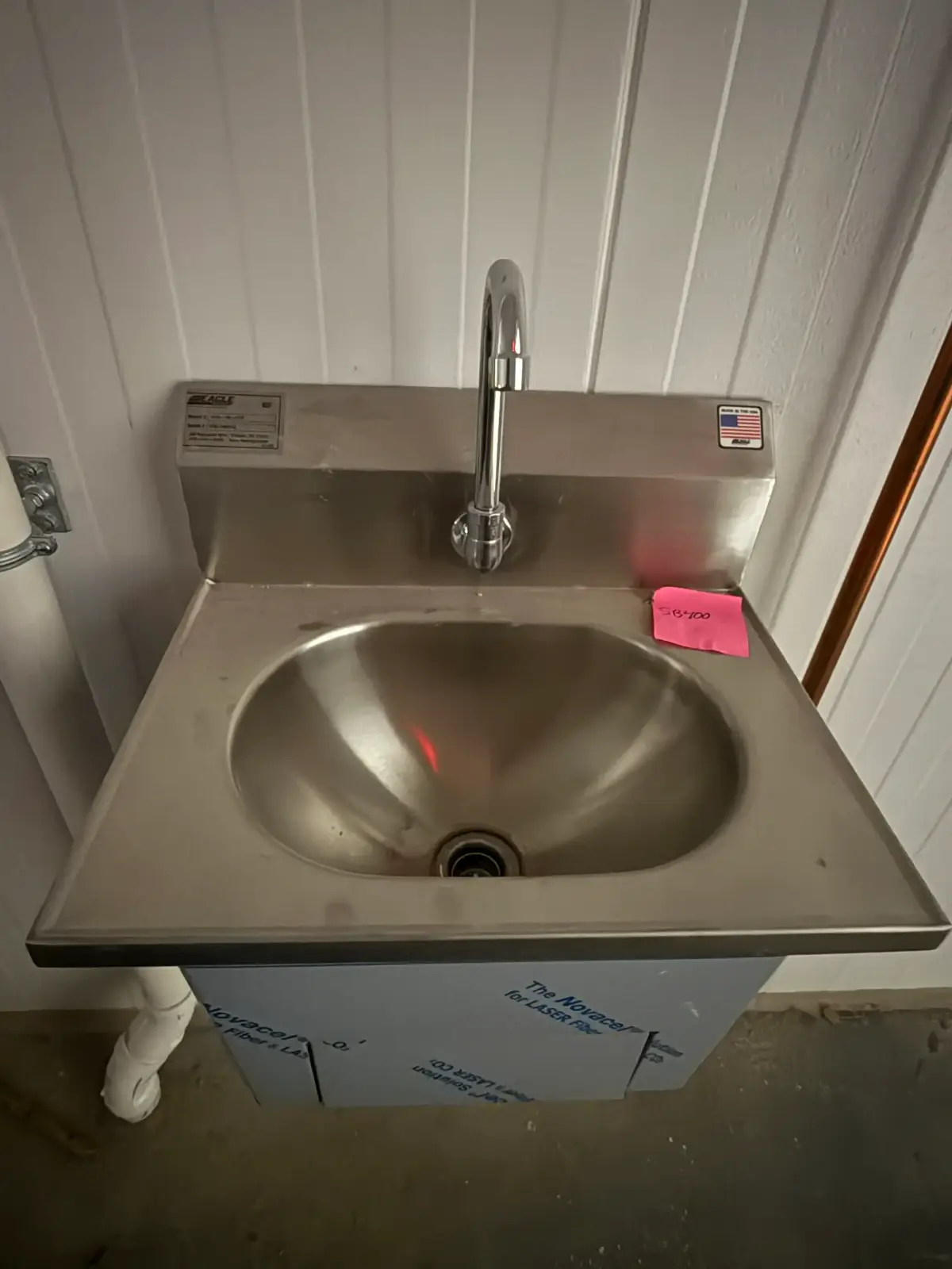Eagle Group Stainless Steel Wall-Mount Hand Sink – Model HSA-10-FKP