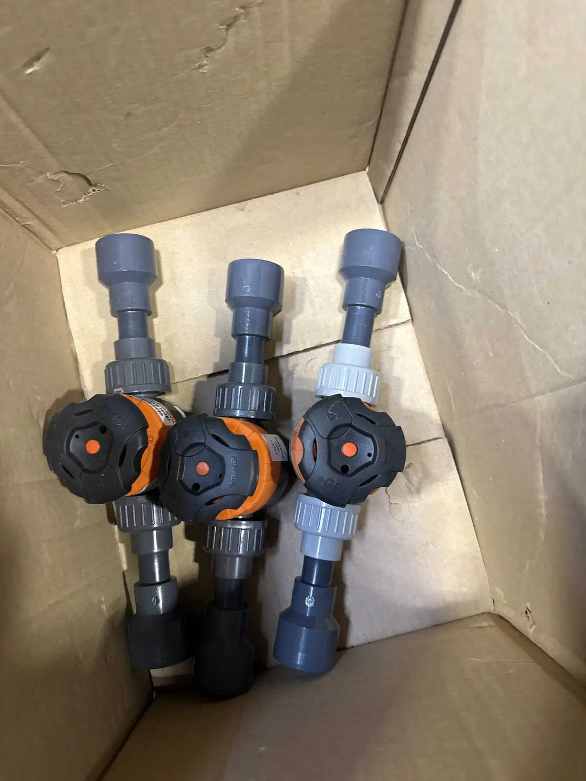 GF +GF+ Type 514 Diaphragm Valve 1/2" CPVC/EPDM, P/N 163.514.612 - Lot of 3 | Chesterton, IN