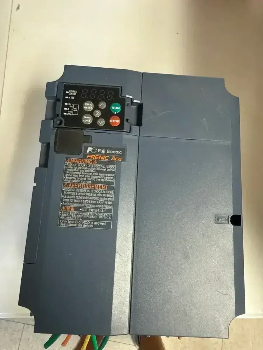 Fuji Electric FRENIC-Ace FRN0022E2S-4GB VFD — 10 HP, 3-Phase 380-480V
