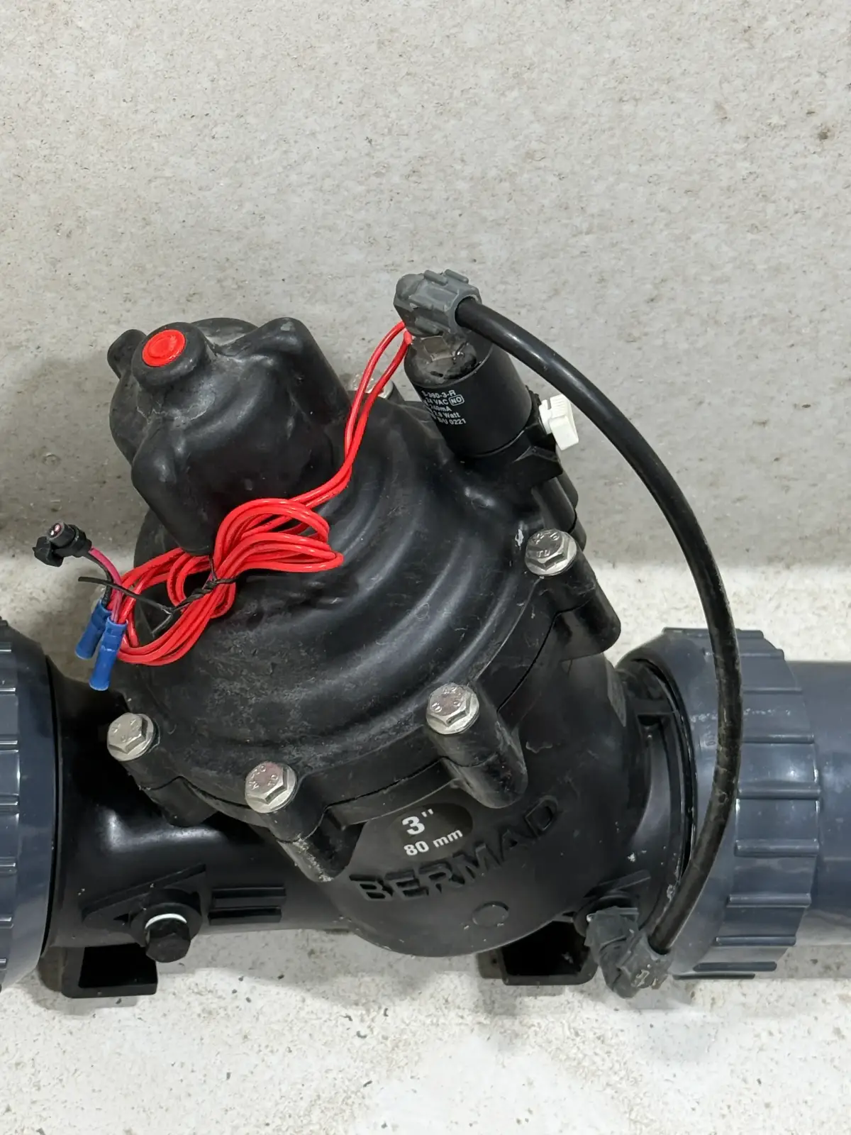Lot of 8 - Bermad 3" (80mm) Hydraulic Solenoid Control Valve | Chesterton, IN