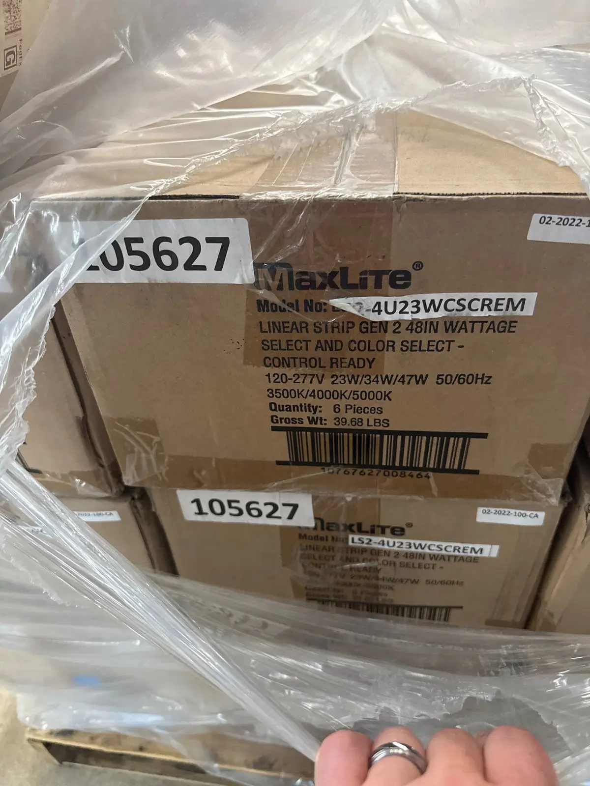 Mixed Lighting Lot: Arize Factor Single Bars, Arize Lynk 4 ft, Maxlite 4 ft LED Strips, BIOS Bars
