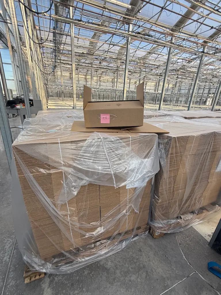 50 Pallets – Custom Produce Corrugated Boxes (OZ Growers LP Spec 1) – Green Bay Packaging
