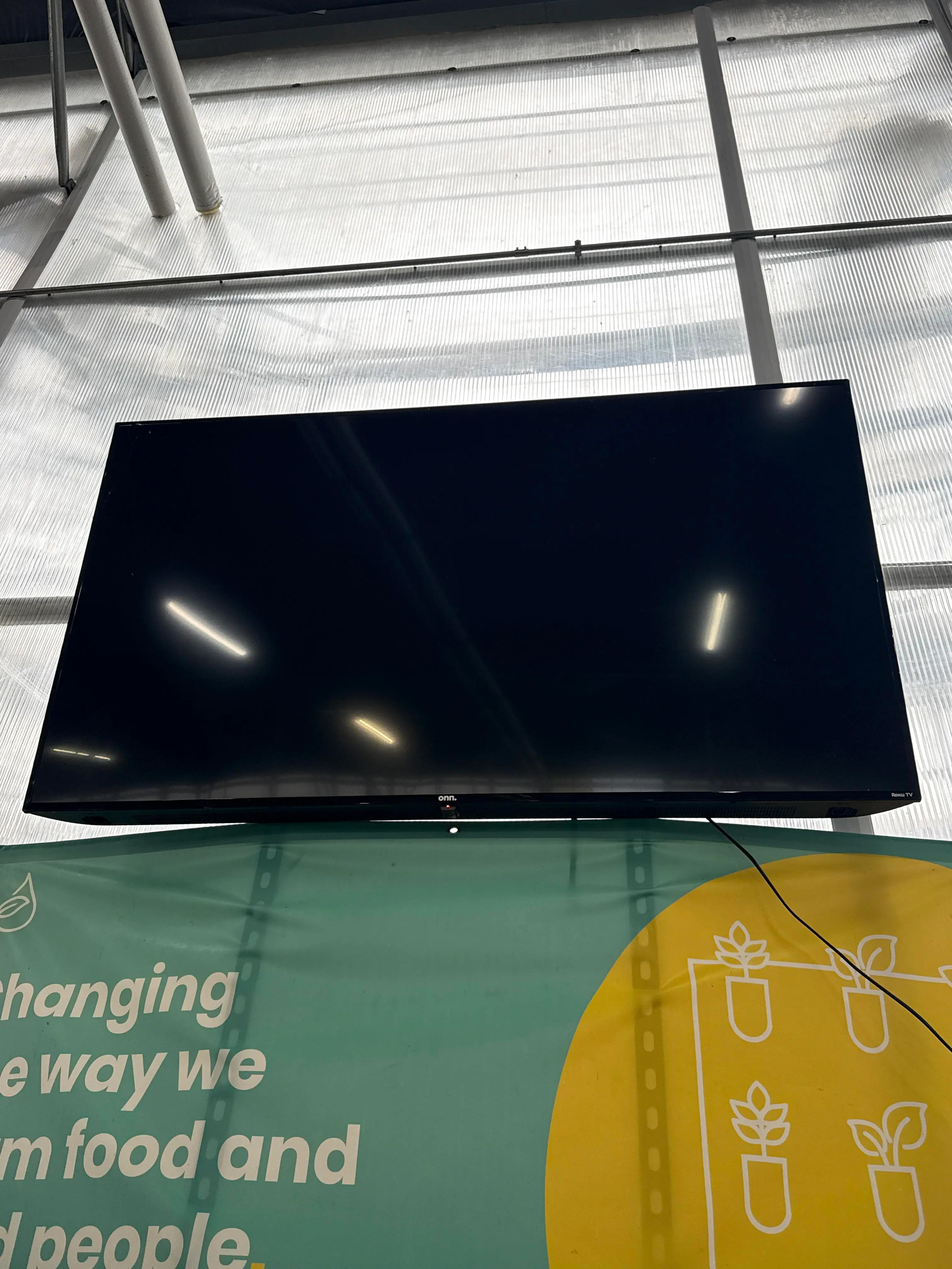 onn. 50"" Class 4K UHD LED Roku Smart TV