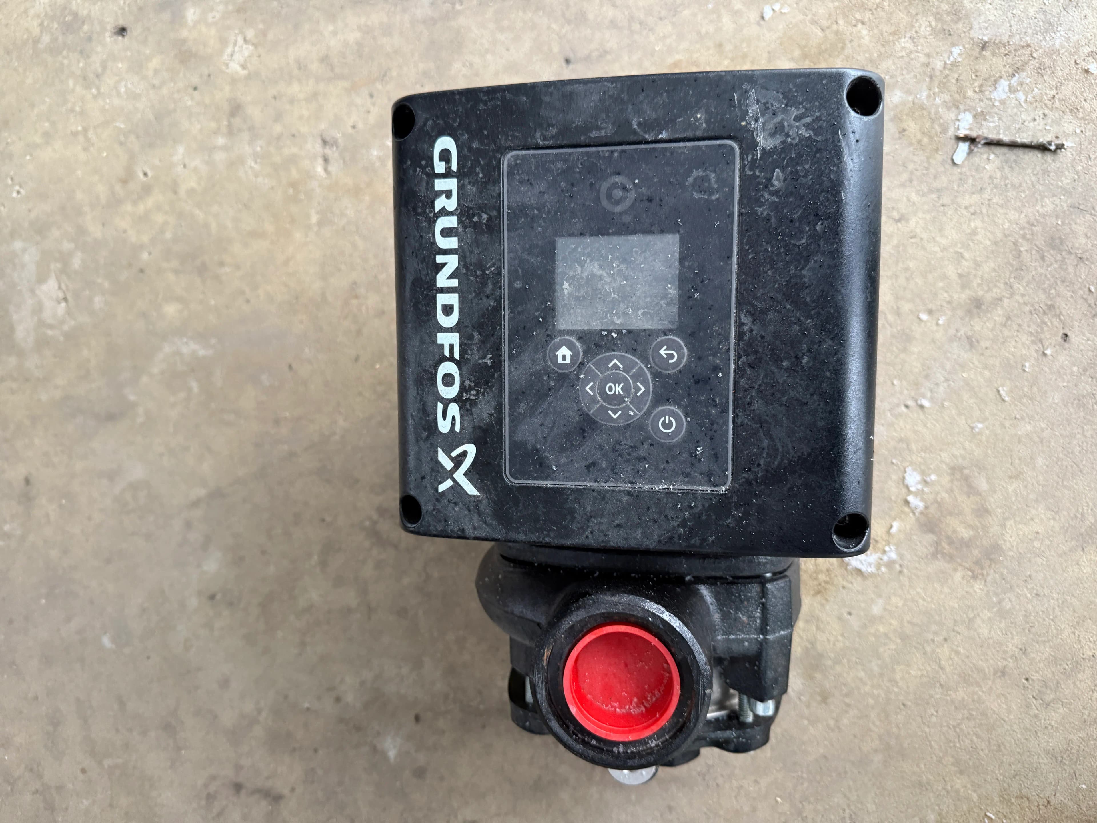 Grundfos E pump with MLE integrated VFD motor, 1.5 HP, 200 to 240 VAC, New