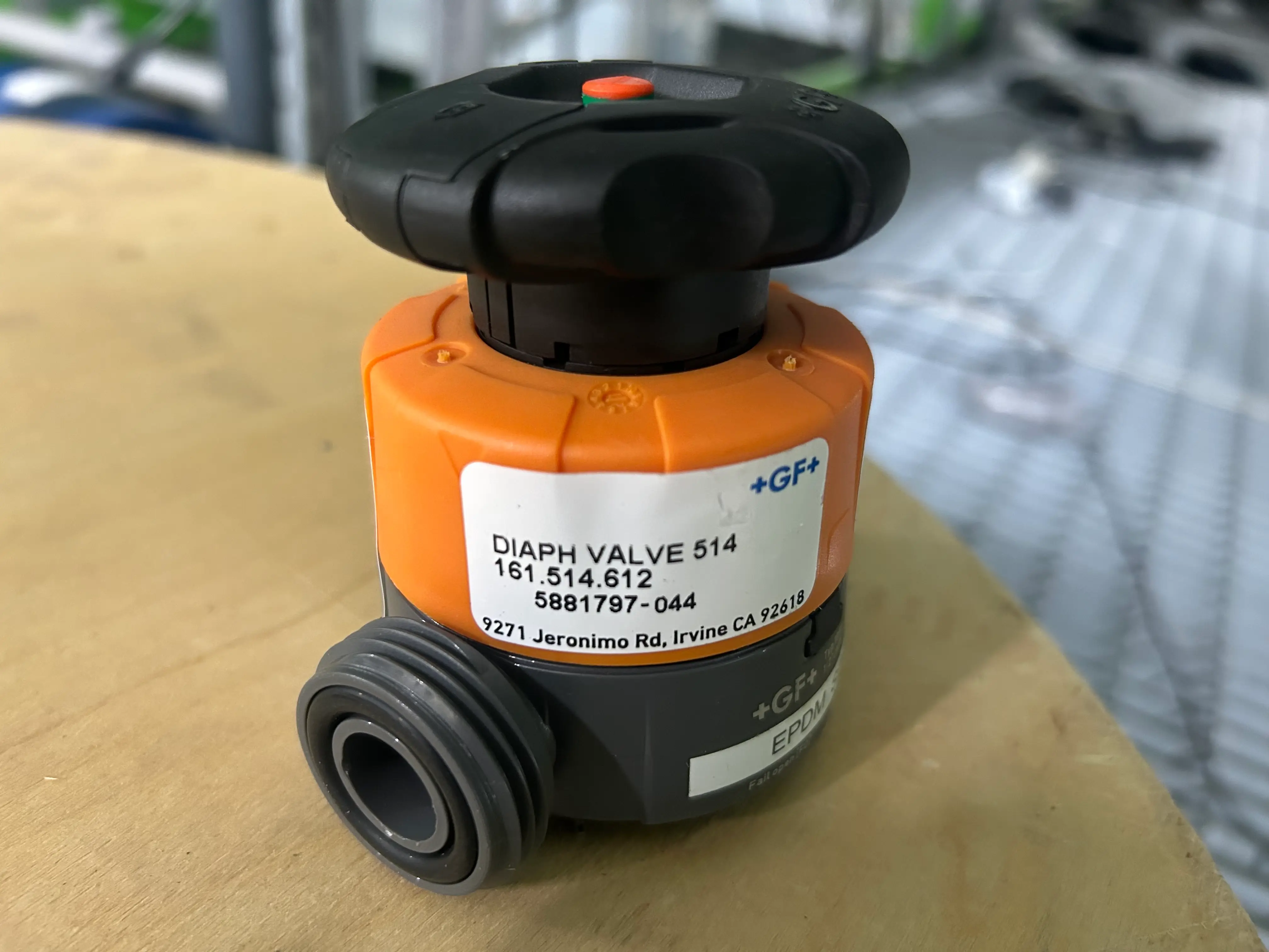 GF Piping Systems Diaphragm Valve 514 – EPDM, PVC-U Body (Lot of 200) | New / QC Passed