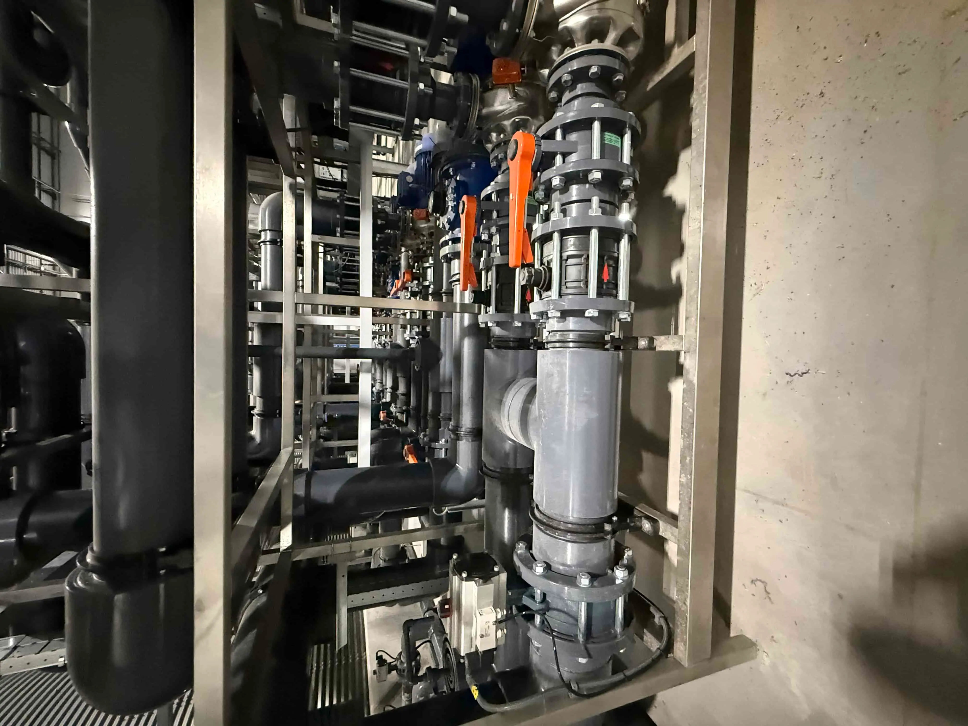 SB218: Stolze Pump Unit – Nutrient Zone 4 & 5 Irrigation Skid, Dual 130 m³/h Pumps, Stainless Frame, 90 kW Load (480V, 60Hz)