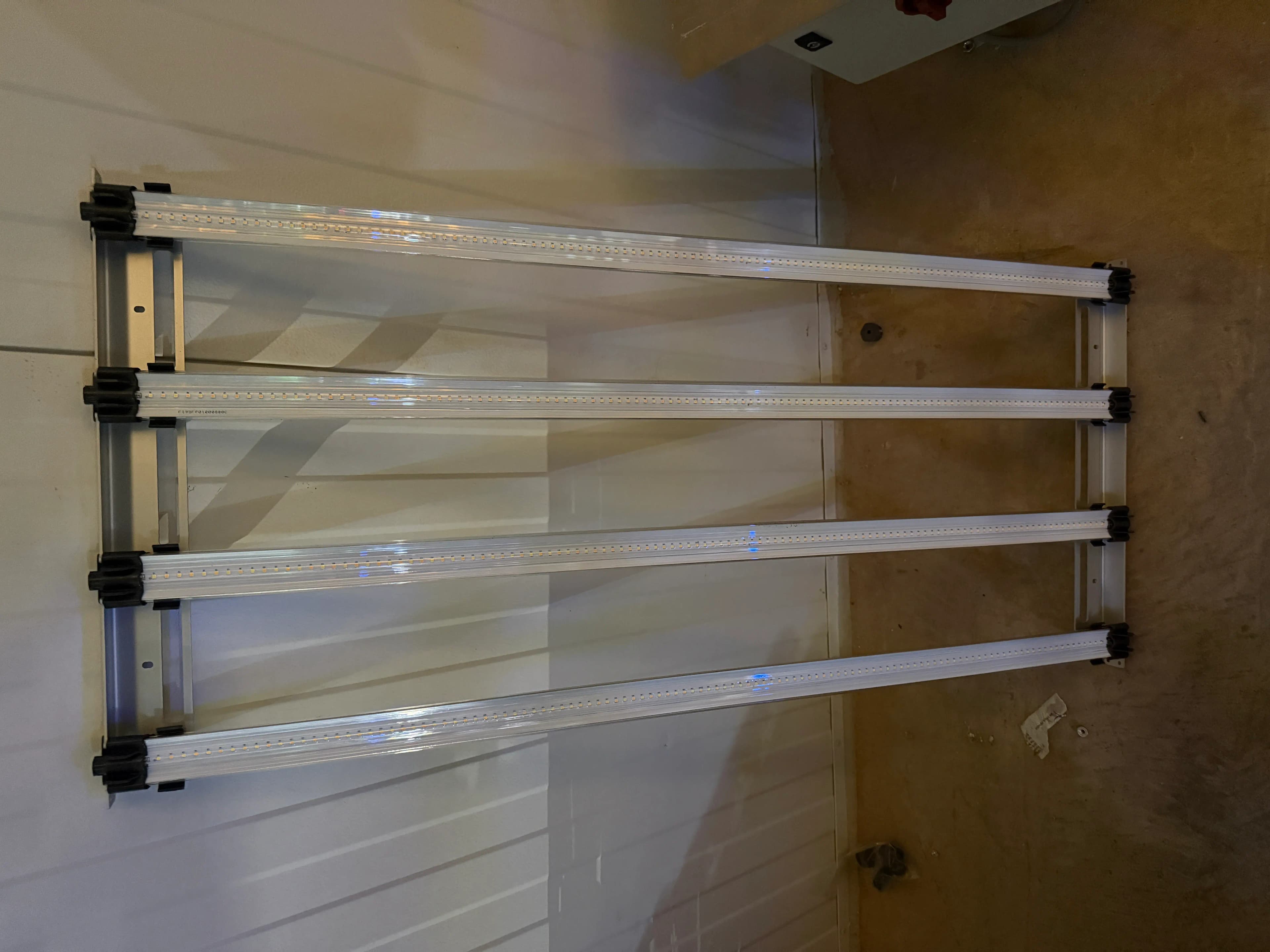Lot of 52 - Fluence RAZR 4-Bar LED Grow Lights - Commercial Vertical Farming