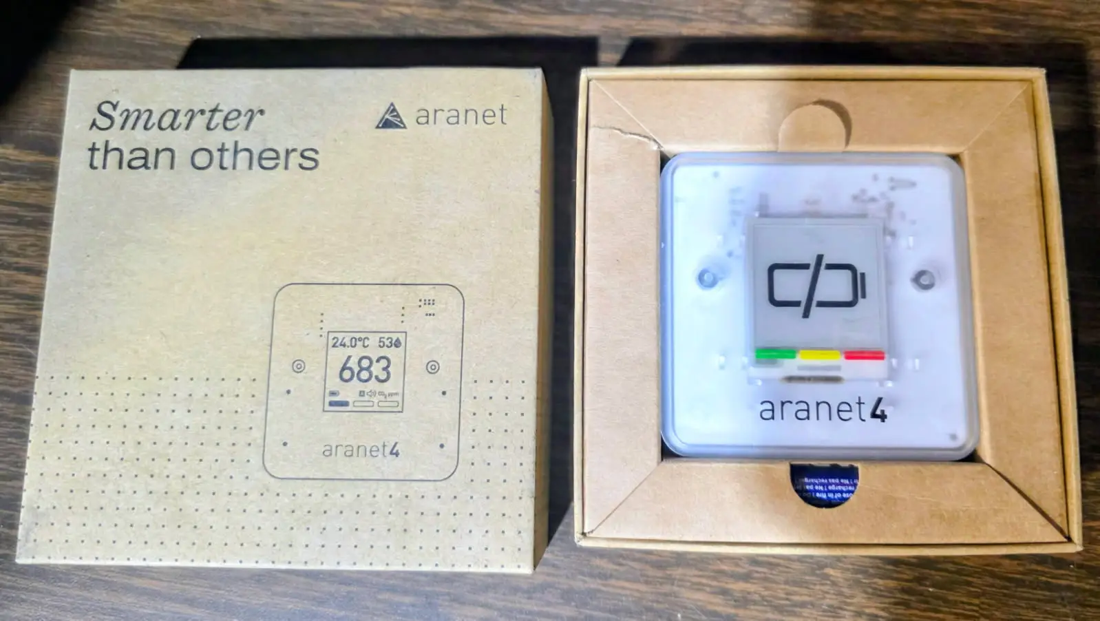 Aranet4 HOME Indoor Air Quality CO2 Monitor (TDSPC2H3.012) - New in Box