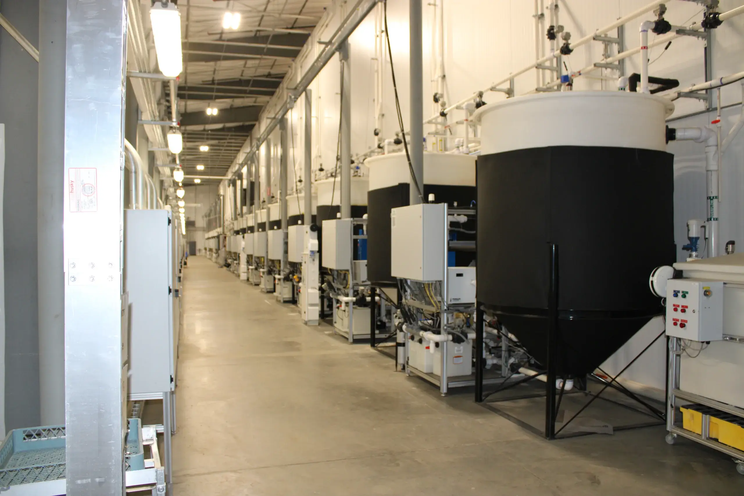 FIFTH SEASON AUCTION LOT 24 - 15-unit integrated system with Hallett Cross Fire, AZUD, Silver Bullet, Penguin Chillers, and ACE Roto Mold tanks