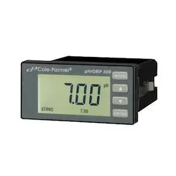 Cole-Parmer pH/ORP/Temperature 1/8-DIN Controller and Transmitter