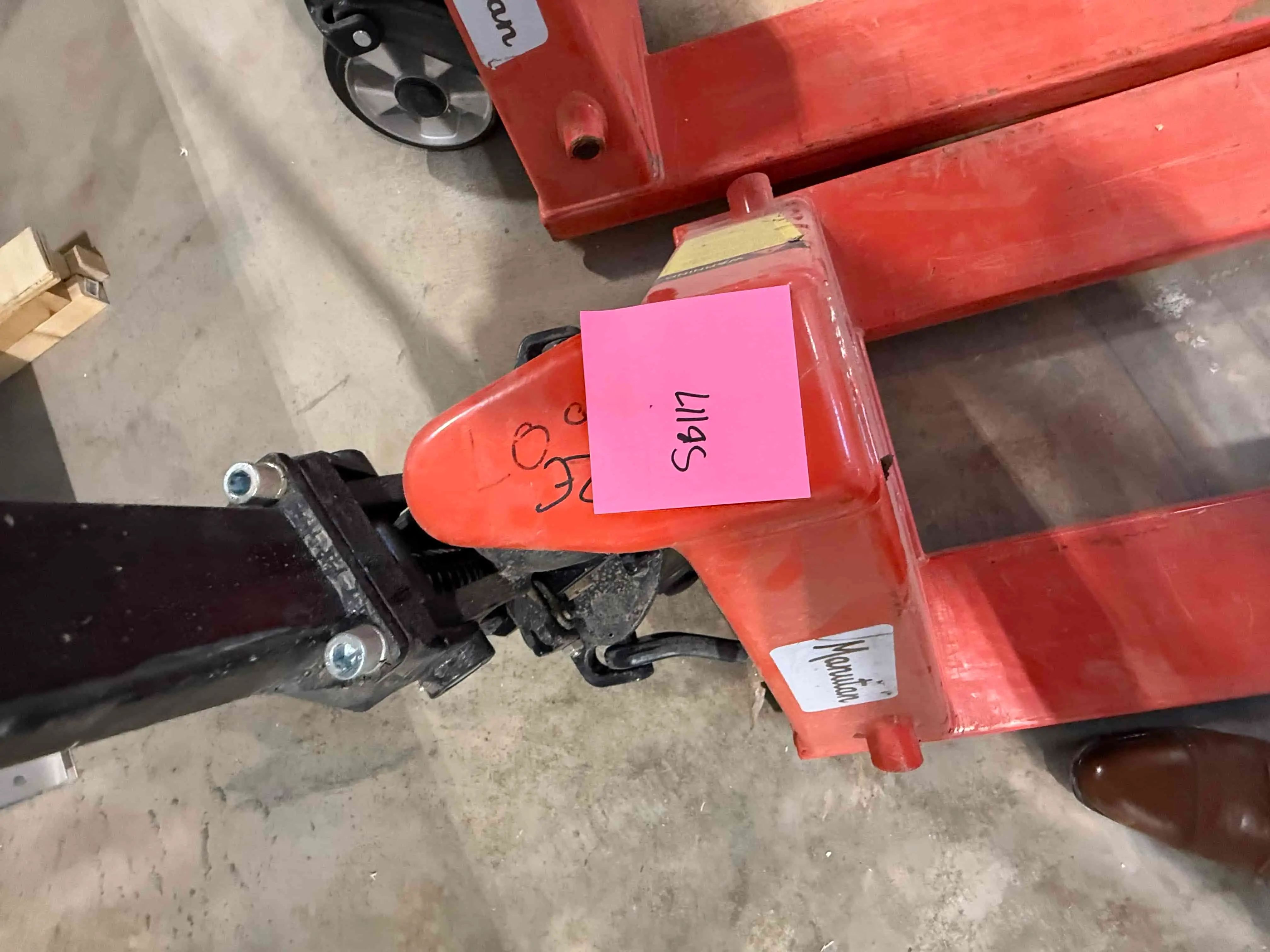 SB117: Pallet Jack Set (2) - Material Handling Equipment Auction