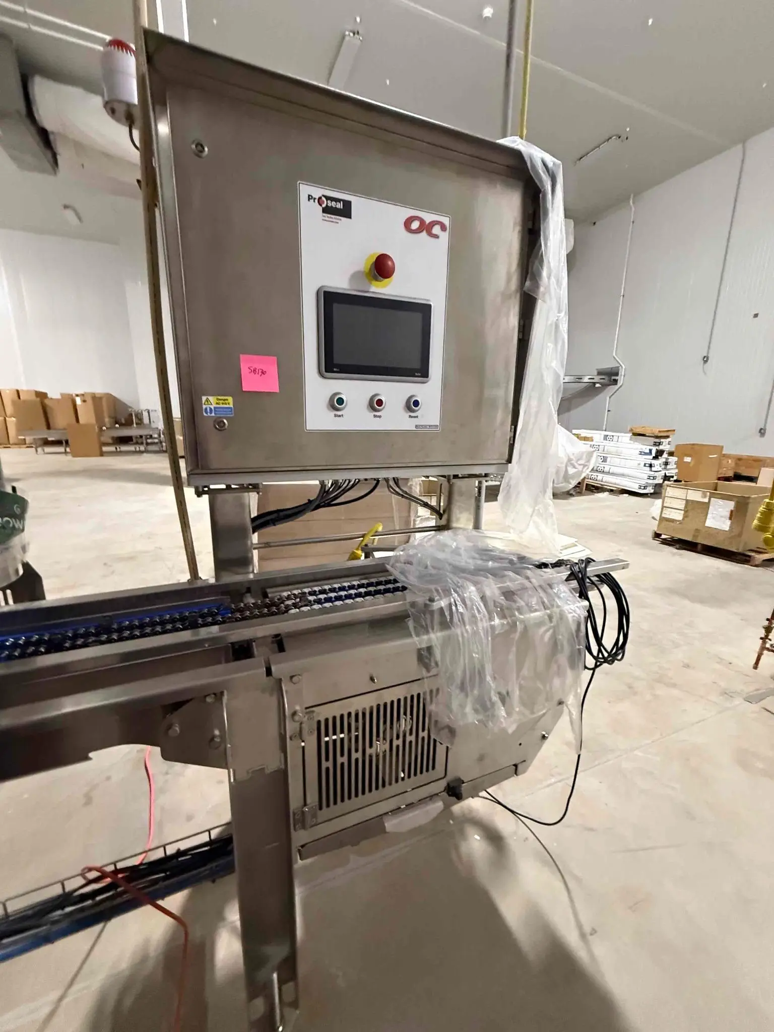 SB130 Ishida Combination Weigher with Proseal Packaging Conveyor Line