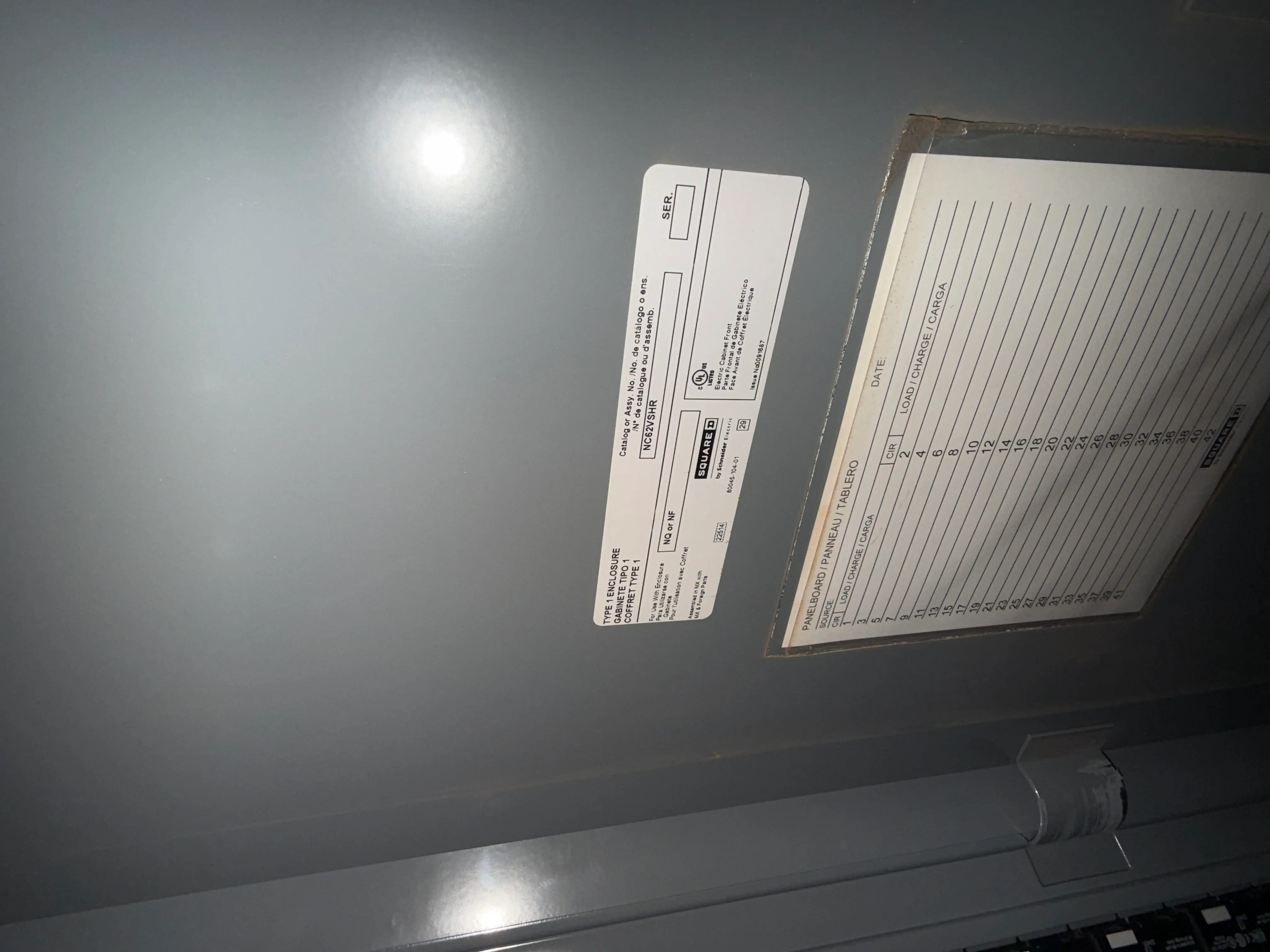 SB7051: Square D Panelboard Enclosure