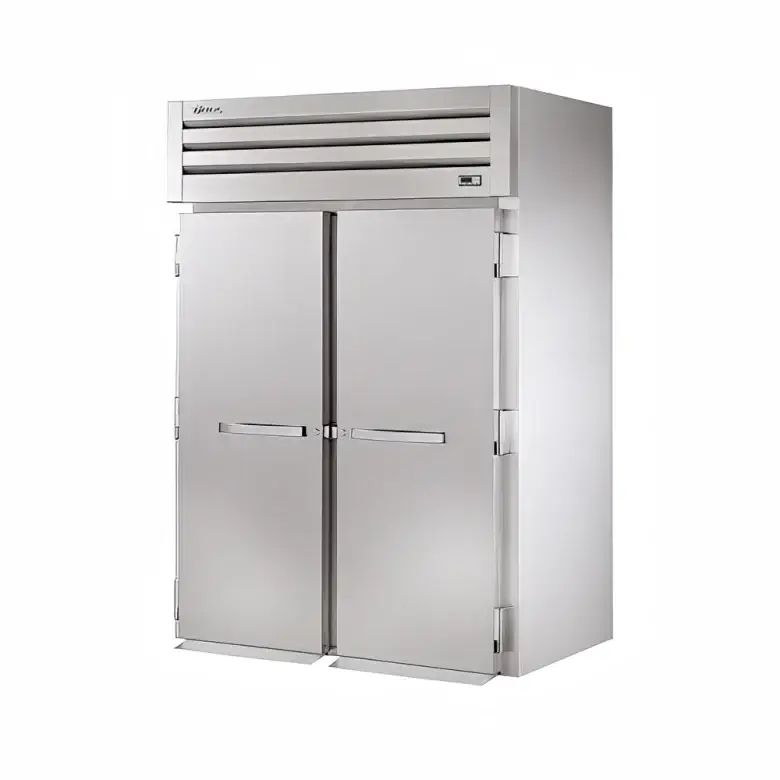 True 2-Door Stainless Steel Roll-In Freezer, 75 Cu. Ft. Capacity (Unit #2) - Located in Orlando, FL