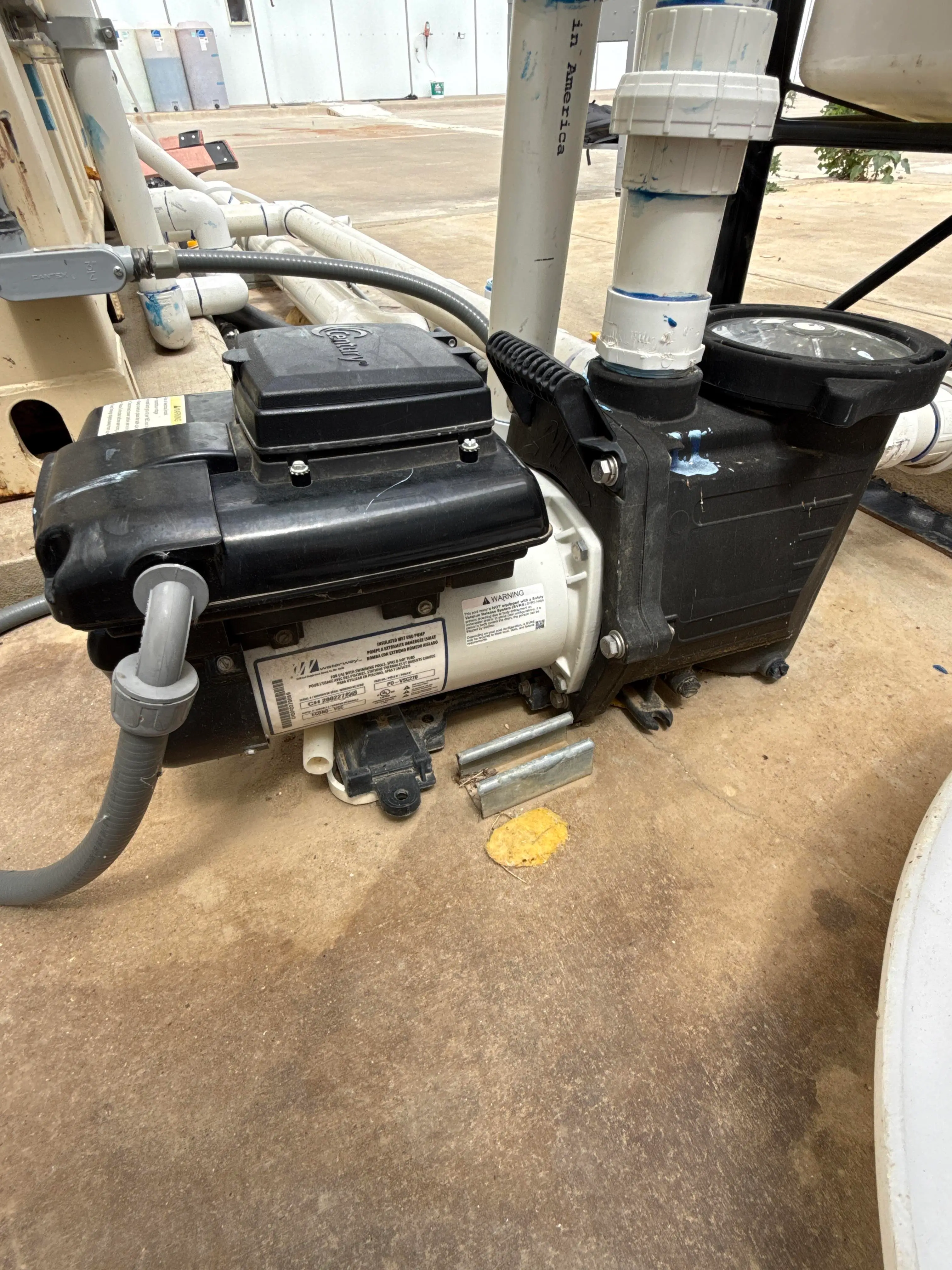 Century VSC270 Variable Speed Circulation Pump, 230V, 10.5A, Single Phase, Digital Controller