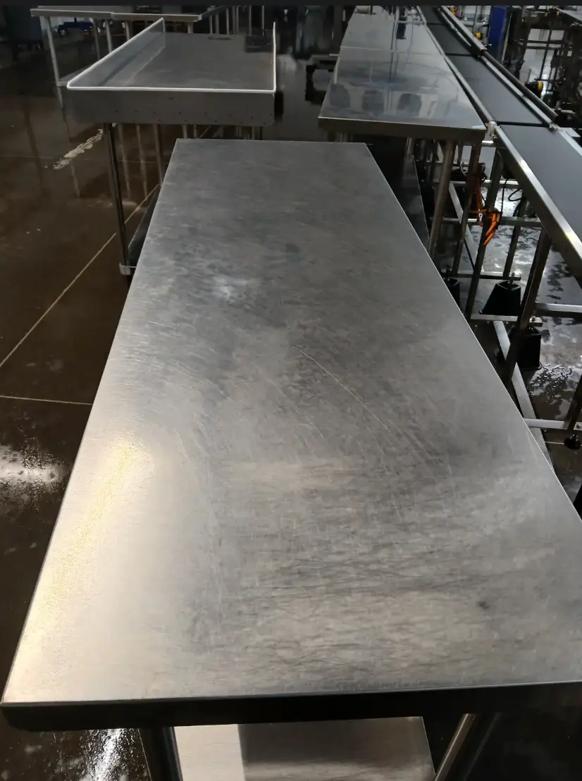 Lot of 4 - Regency 600TS2472S Stainless Steel Work Tables (Lot of 4)