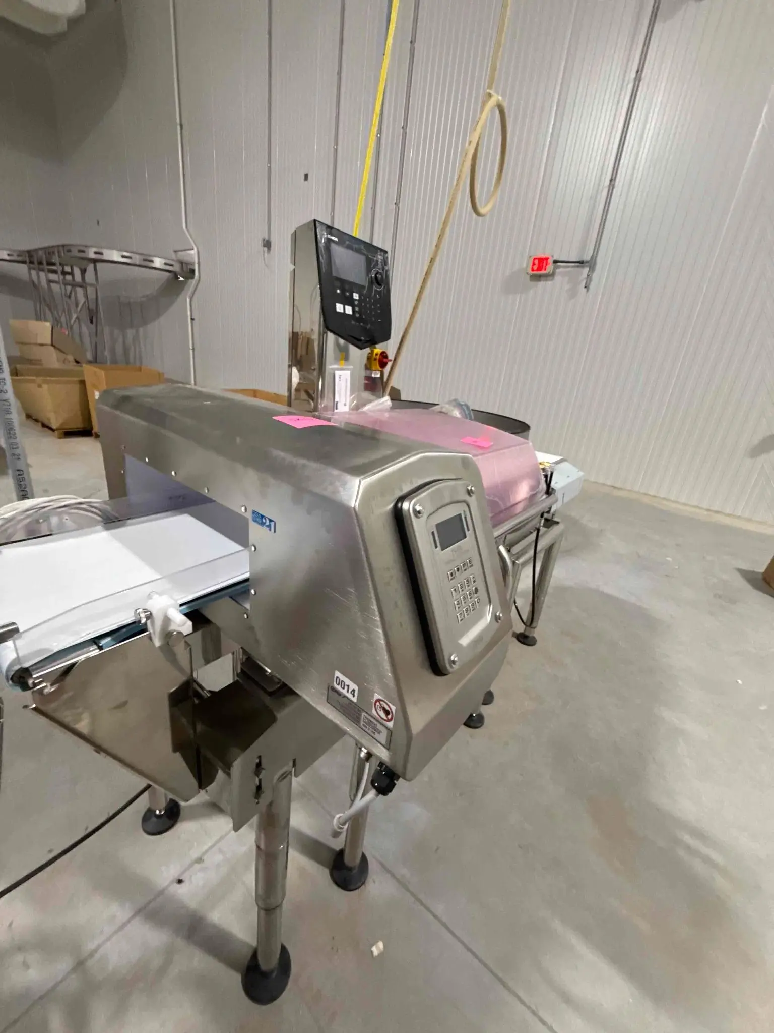 SB134 Ishida DACS Checkweigher and Fortress Metal Detector System