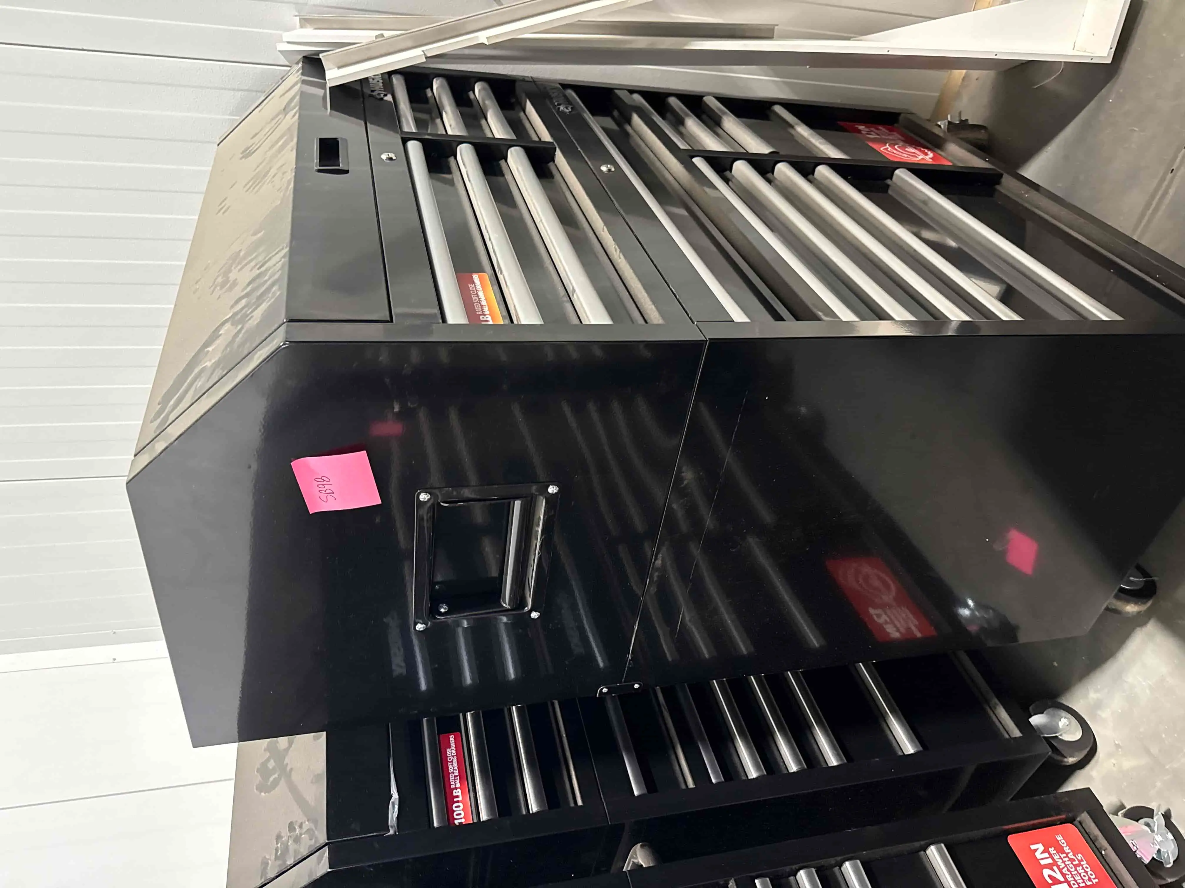 SB98: Husky 12-Drawer Rolling Tool Chest and Cabinet (Used)