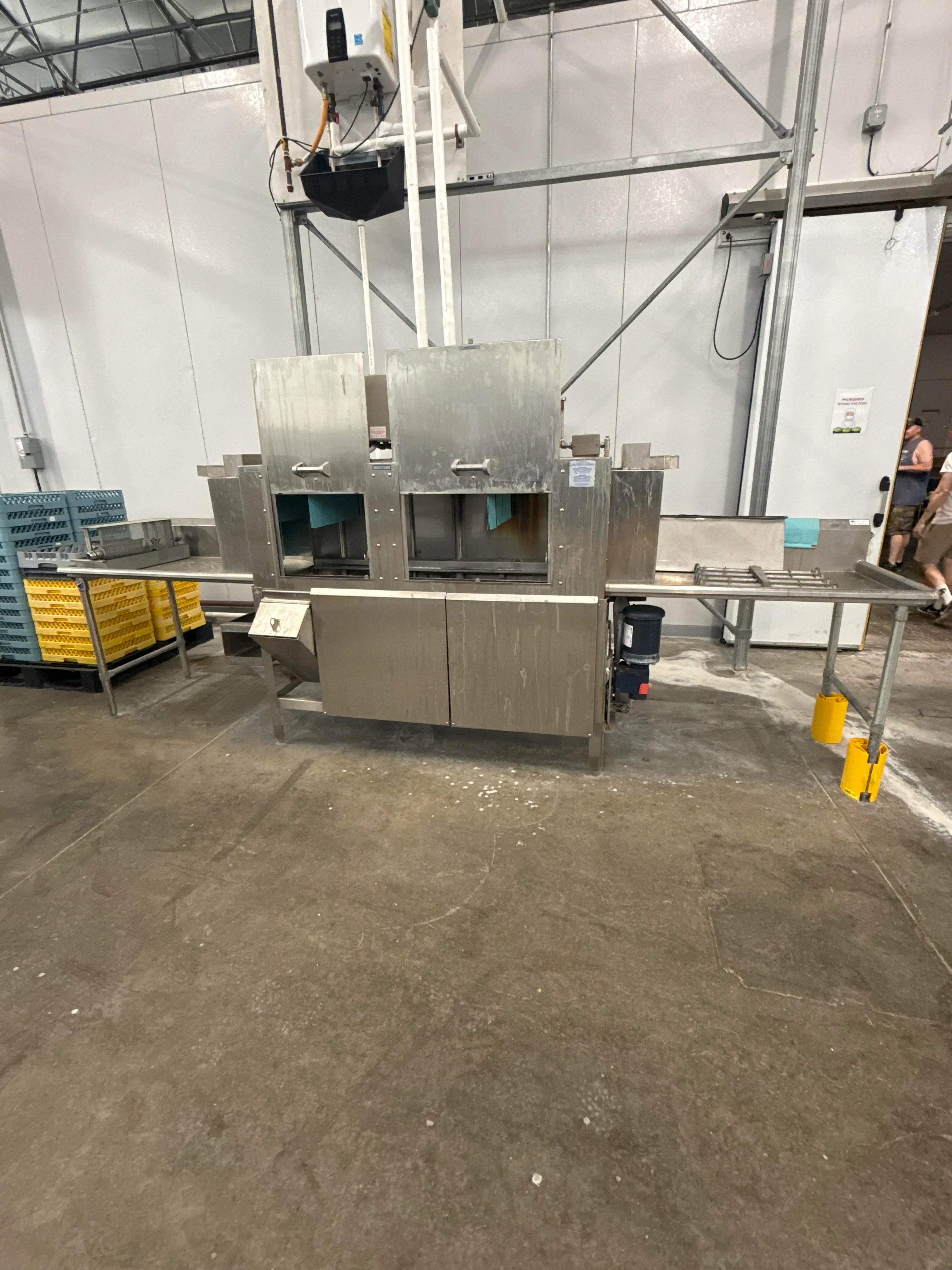 ADS MD 62 Commercial Stainless Conveyor Dishwasher System