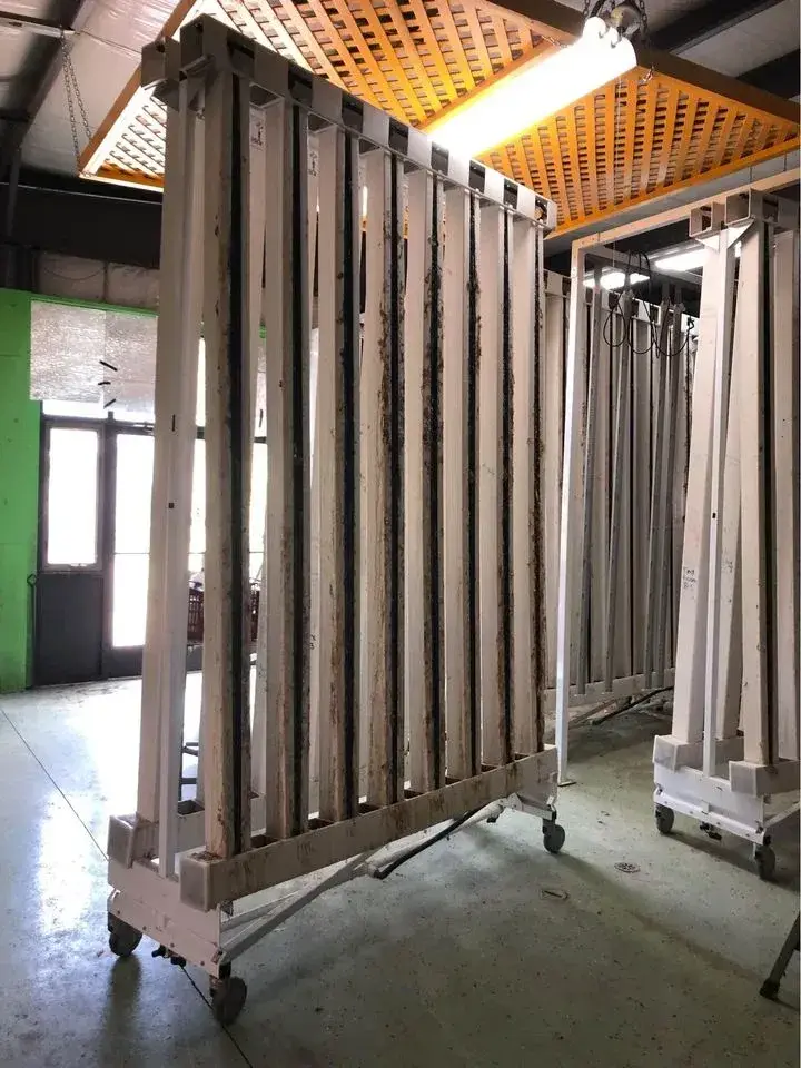 Pre-owned Commercial ZipGrow Indoor Hydroponic Farming System Auction Lot Located near Flint Michigan