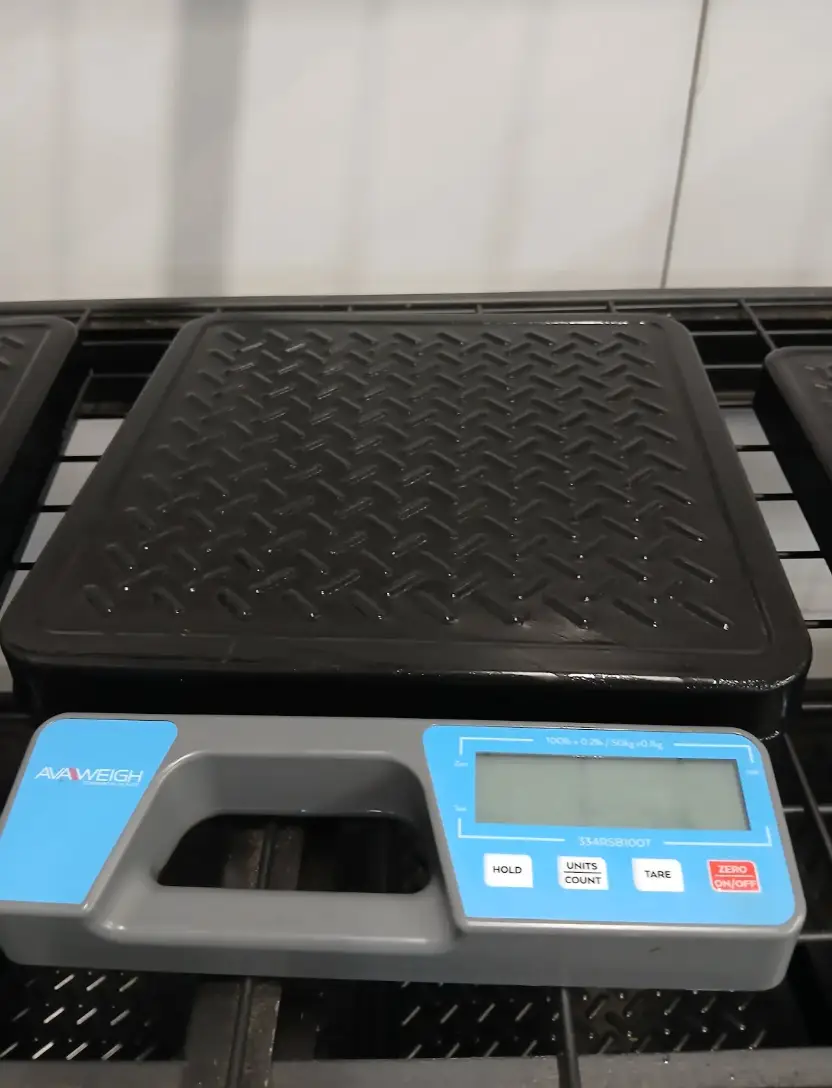 Lot of 16 - Avaweigh RSB100T 100 Lb Digital Receiving Scales (Lot of 16)