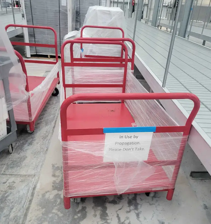 Utility Carts - Red (Lot of 3) (Lot of 3)