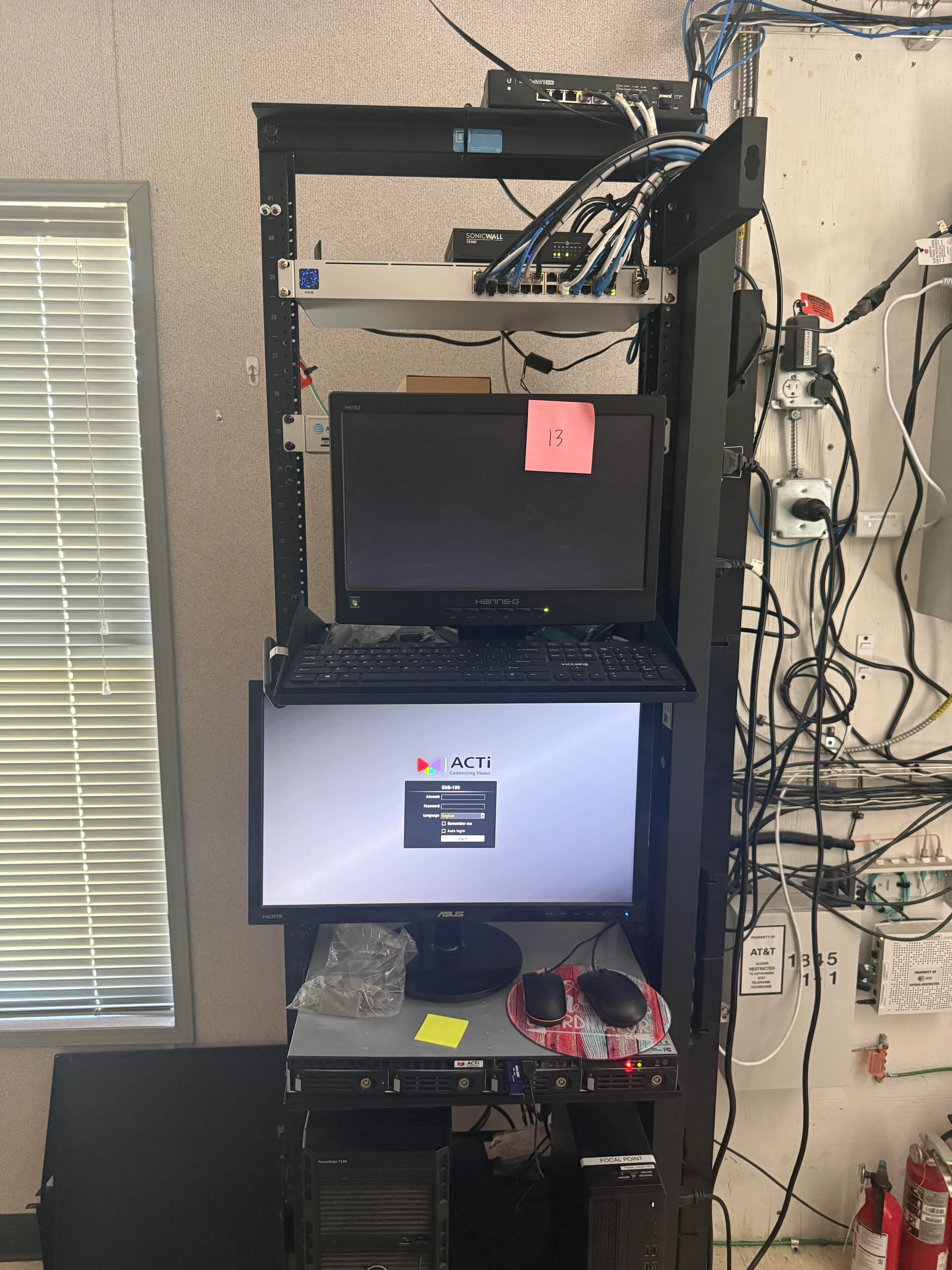 Complete IT Rack System – Servers, Networking, UPS, Workstation & Surveillance (Turnkey Setup)