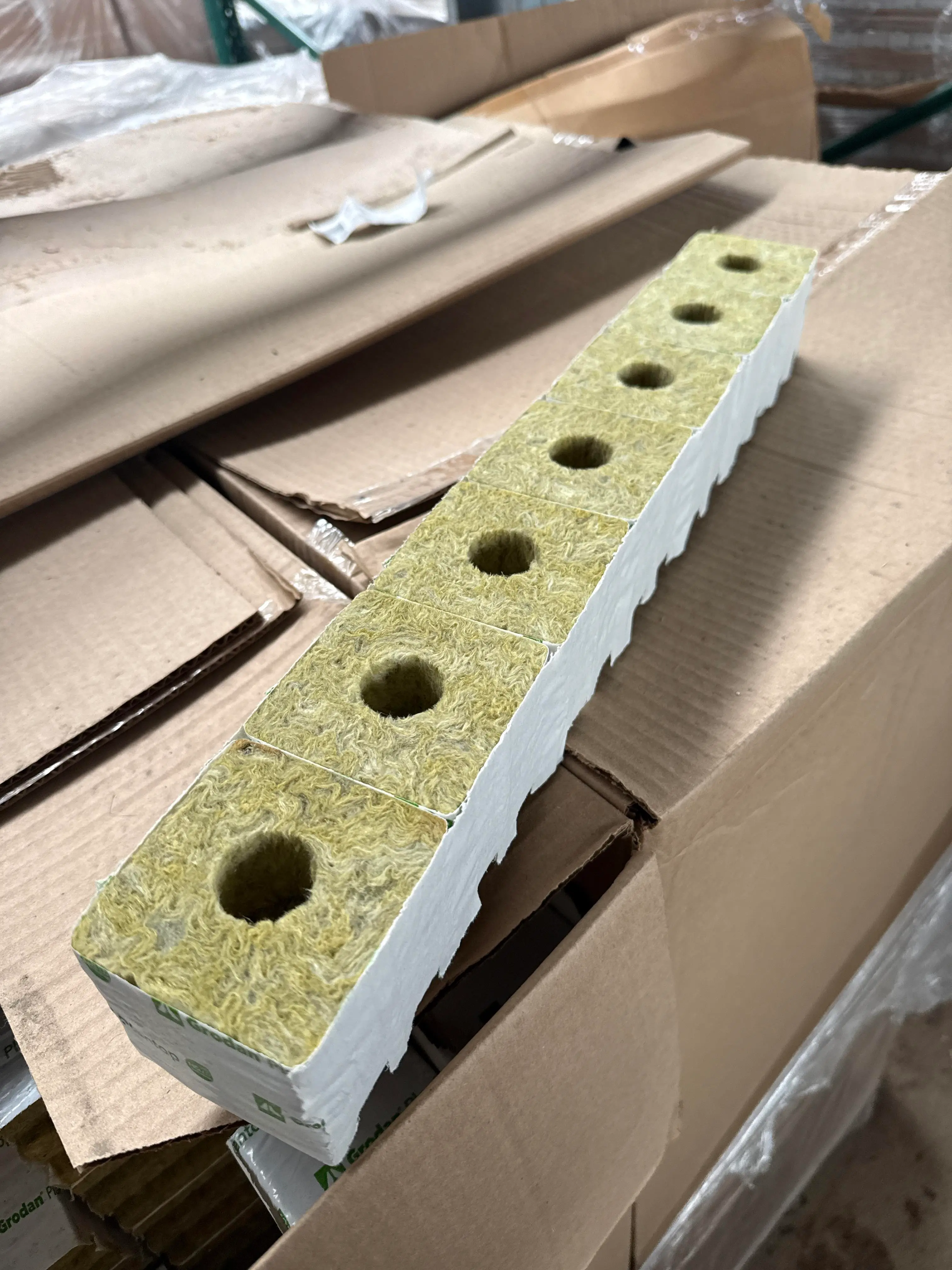Grodan Plantop NG2.0 Rockwool Blocks 75x75x65 mm 12 Cartons Bulk Lot
