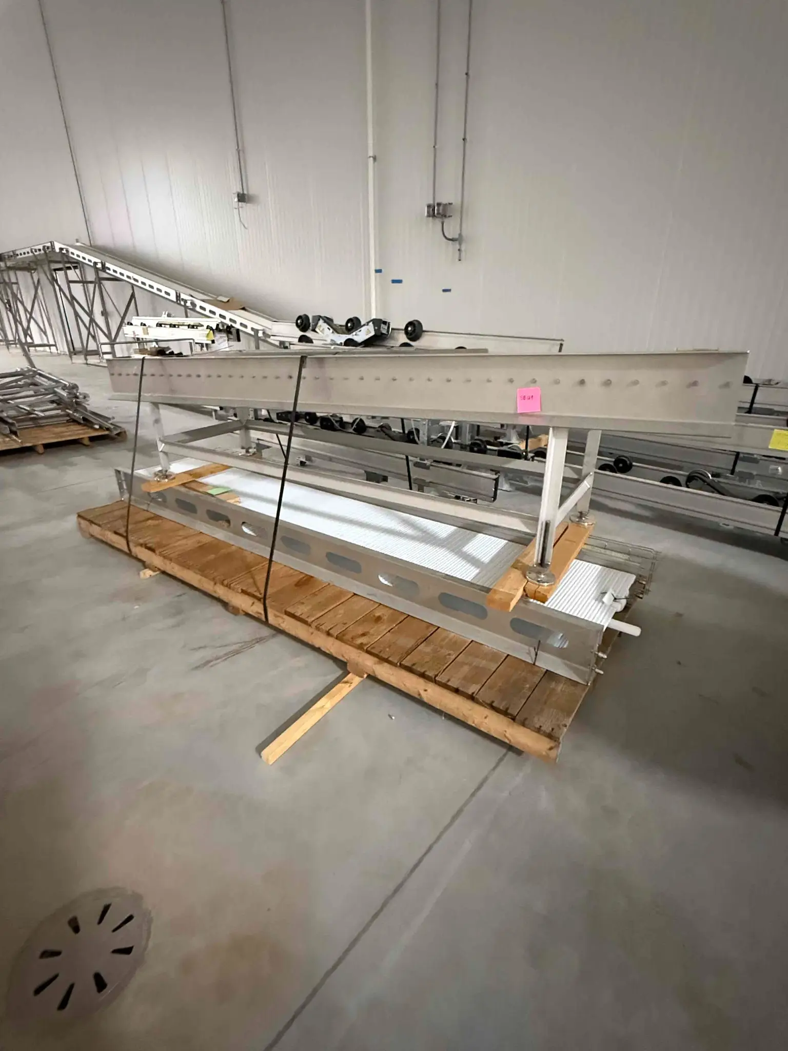 SB129: Stainless Steel Conveyor Frame Assembly