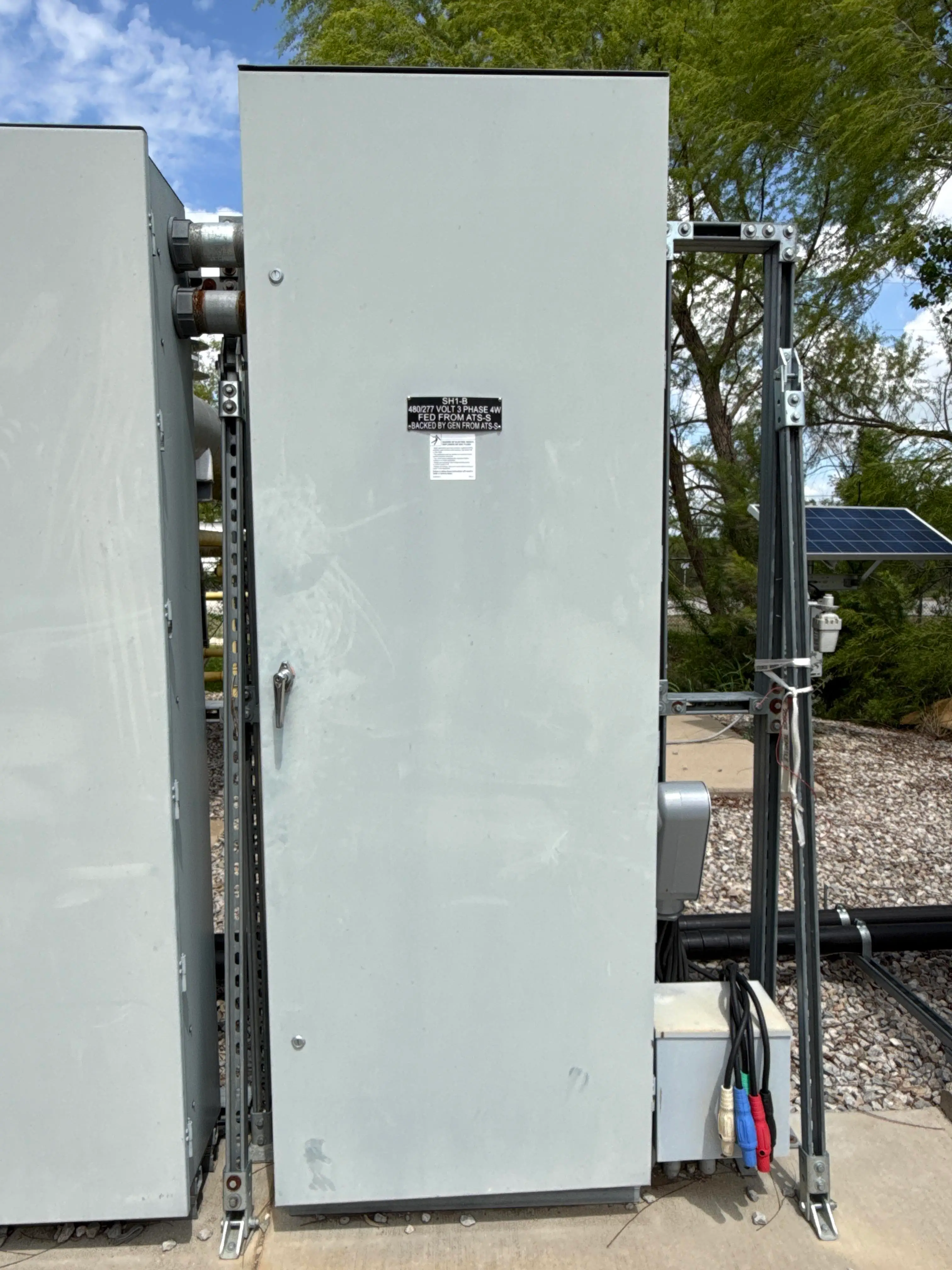 Square D I-Line 600A Panel w/ PowerPact HDA36080 & 21 Breakers 480V 3PH