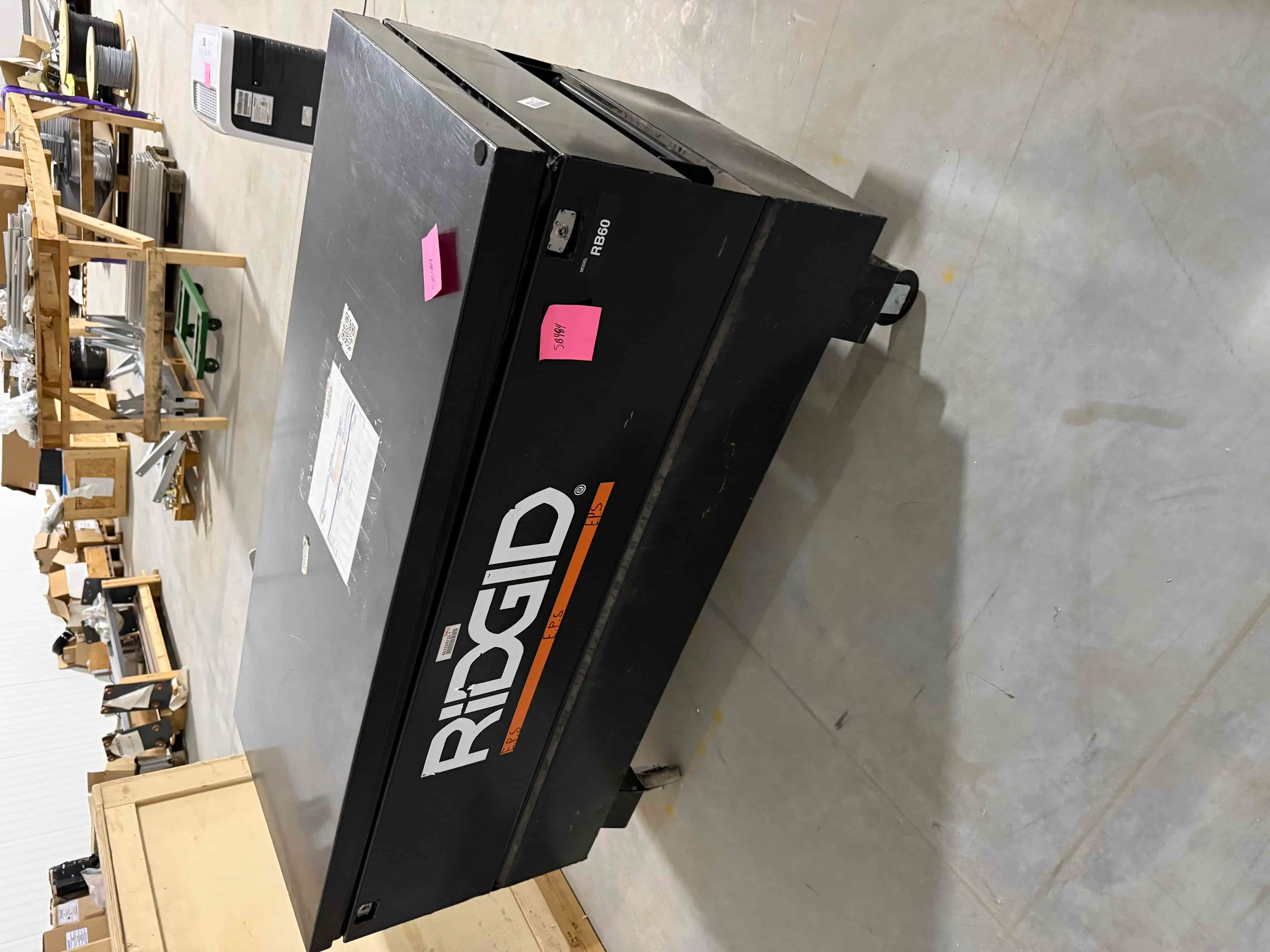 SB484: RIDGID Job Site Storage Box Model RB60