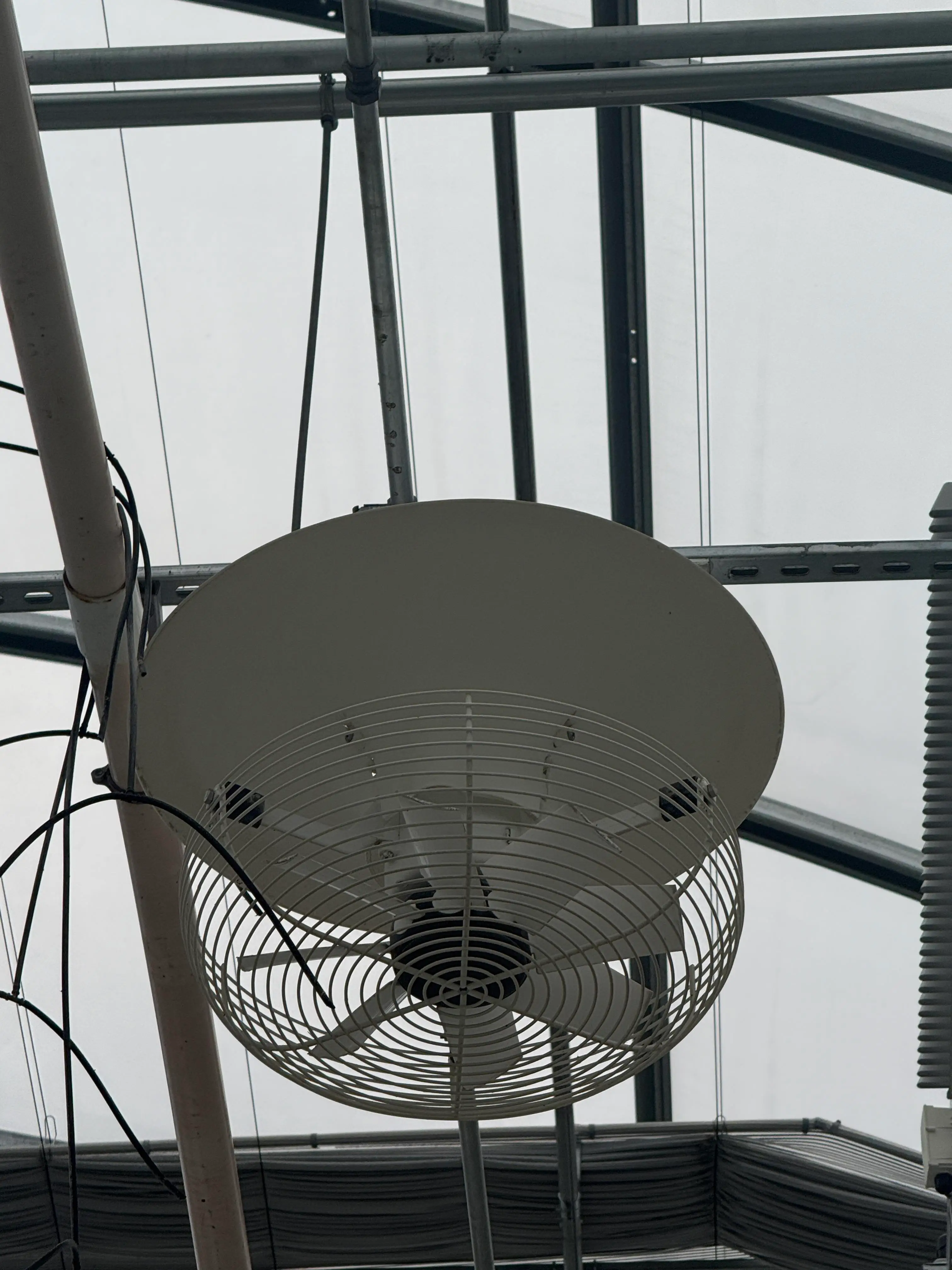 Vertical Airflow Fans (Qty 9) – Greenhouse 1 Air Circulation Units