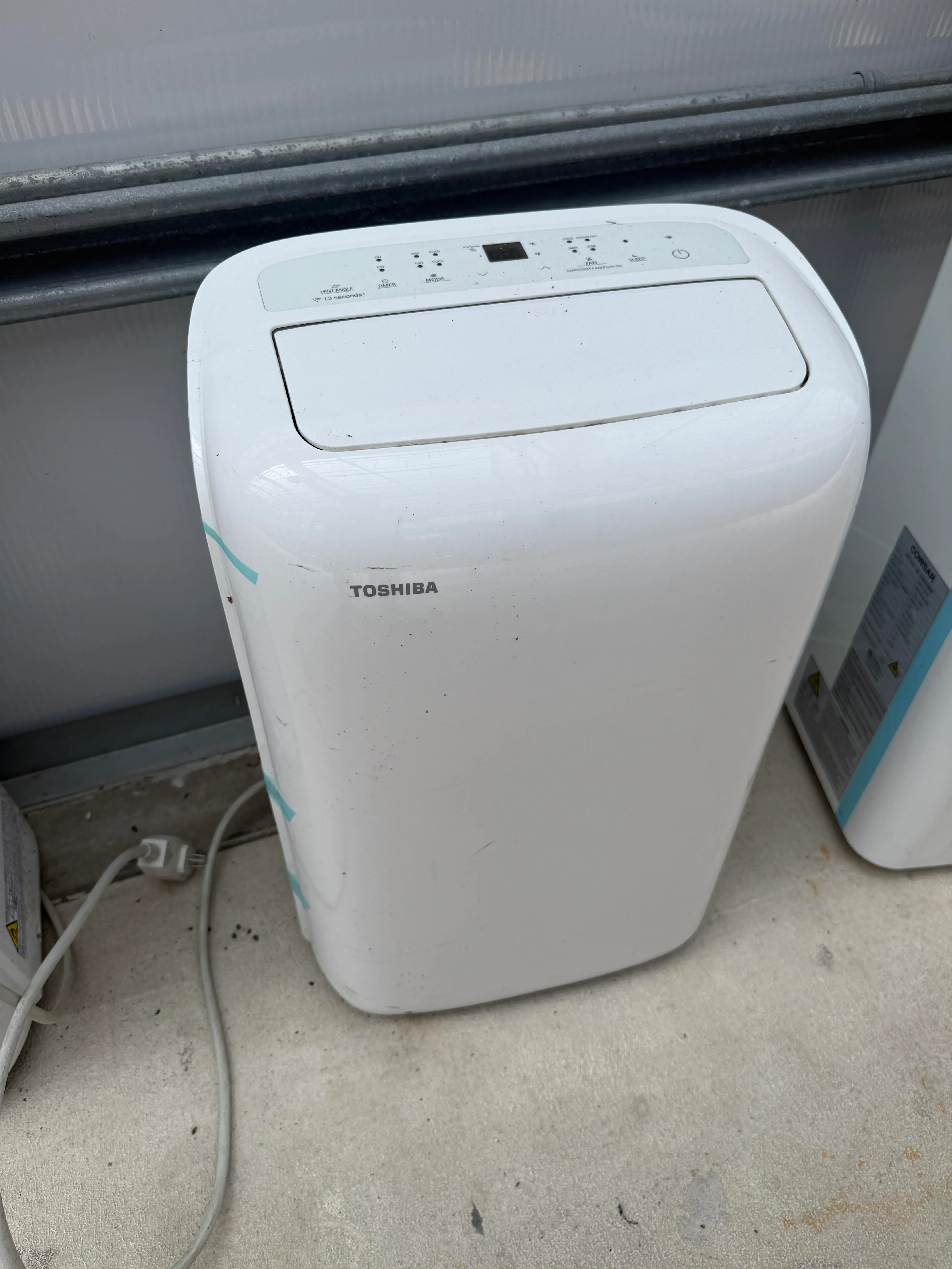 Toshiba 12,000 BTU Portable Air Conditioner w/ Exhaust Hose (Model RAC-PD1213CWU)