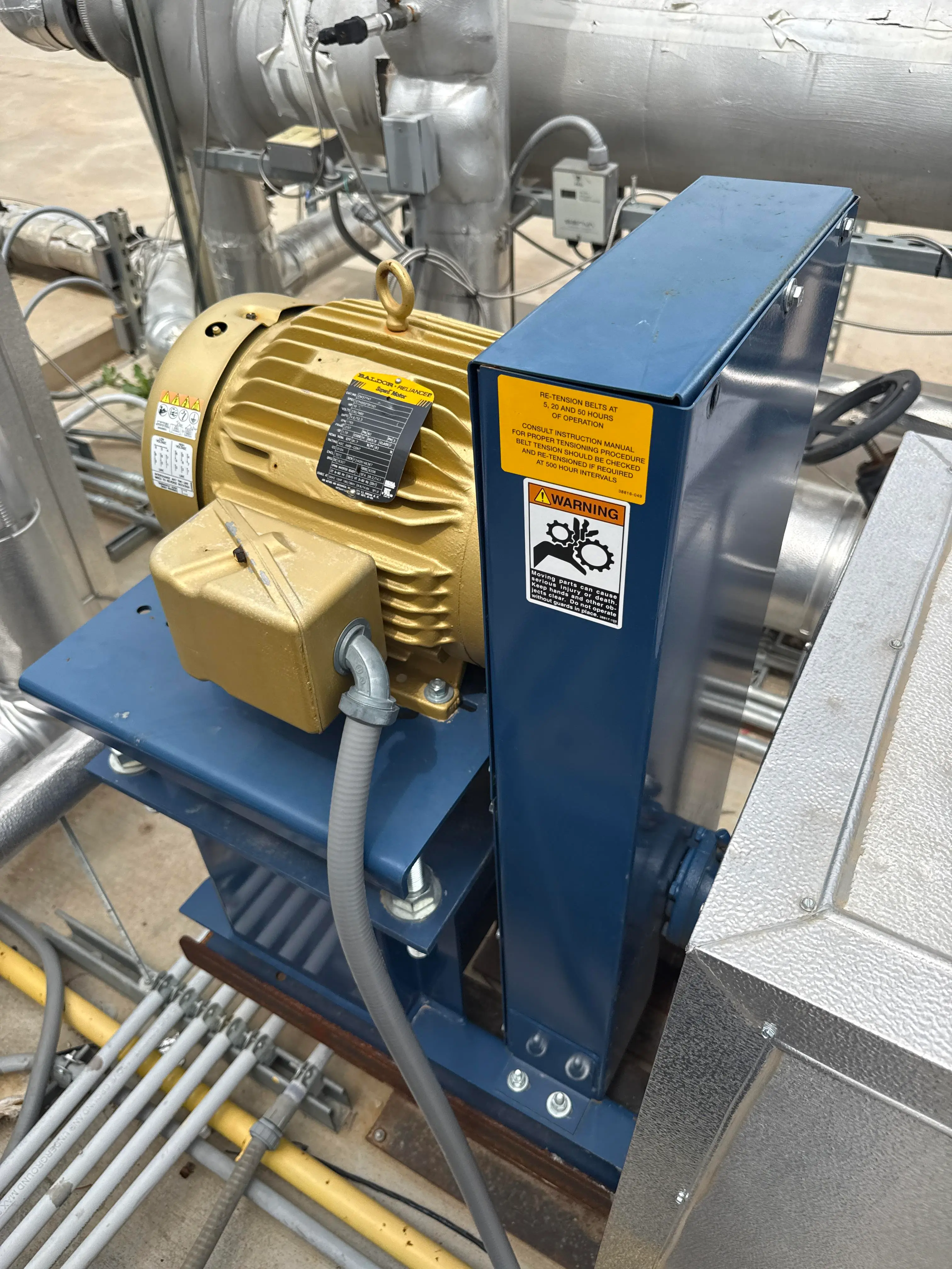 Circulation pump skid with VFD control