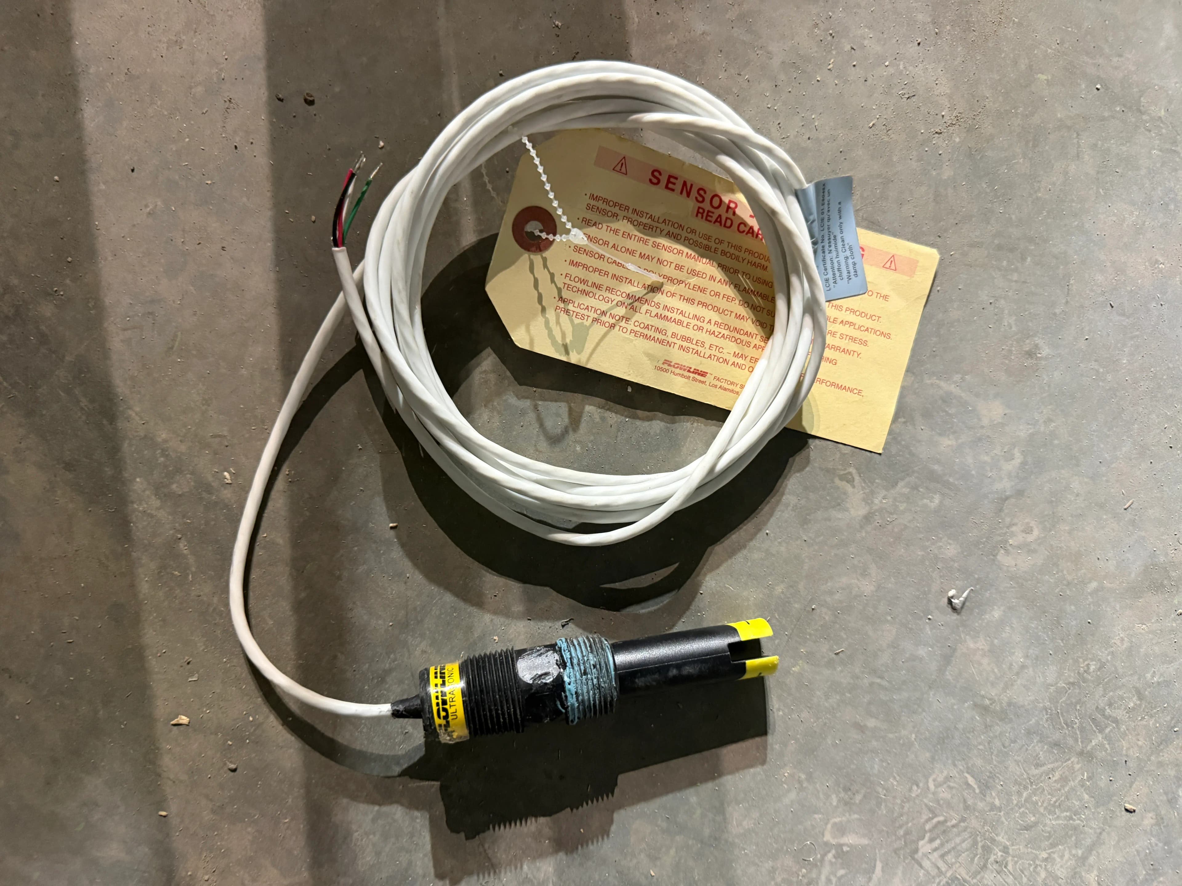 Lot of 6 – Flowline Ultrasonic Level Sensors