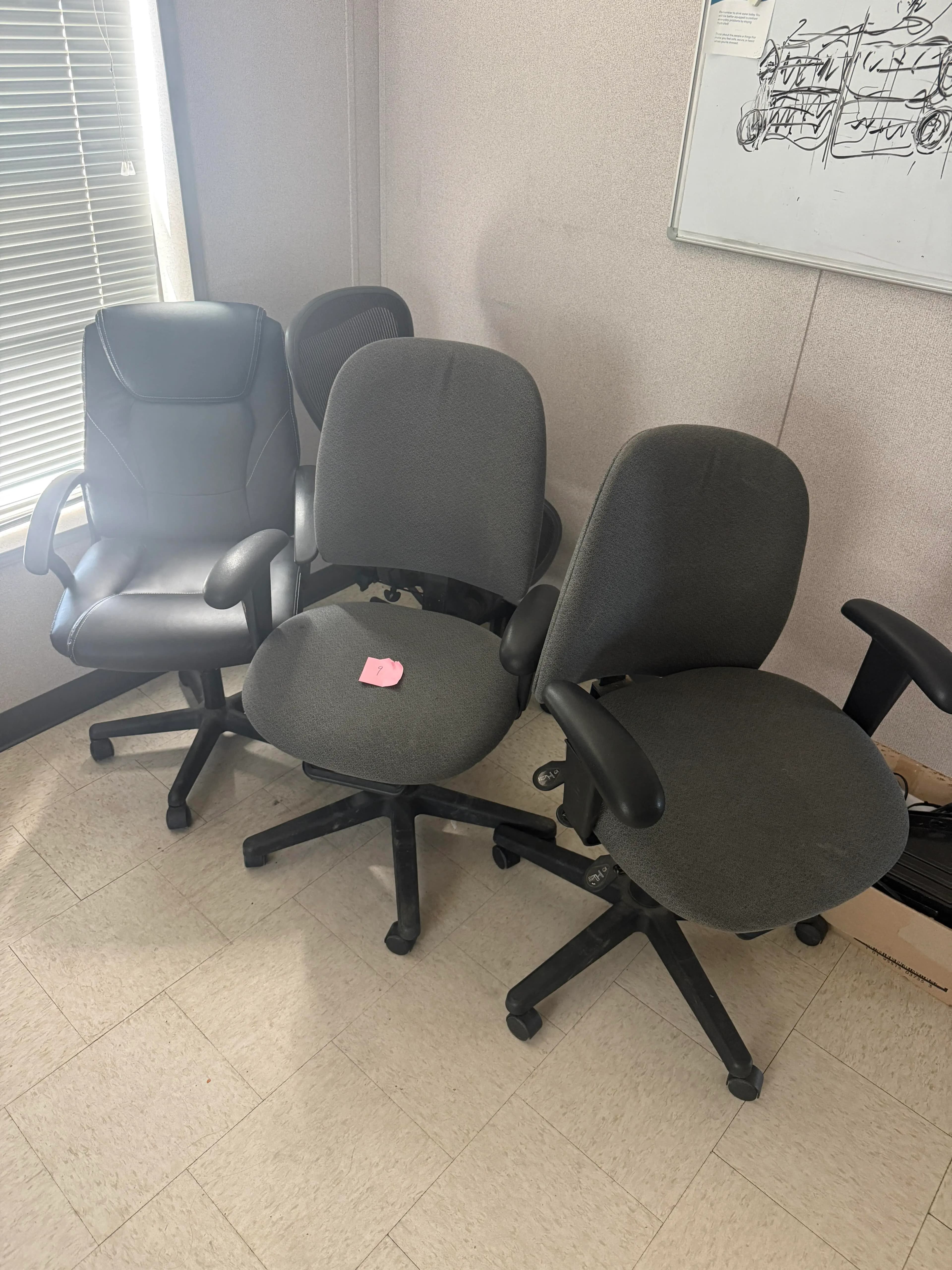 Assorted Office Chairs (Qty. 4)