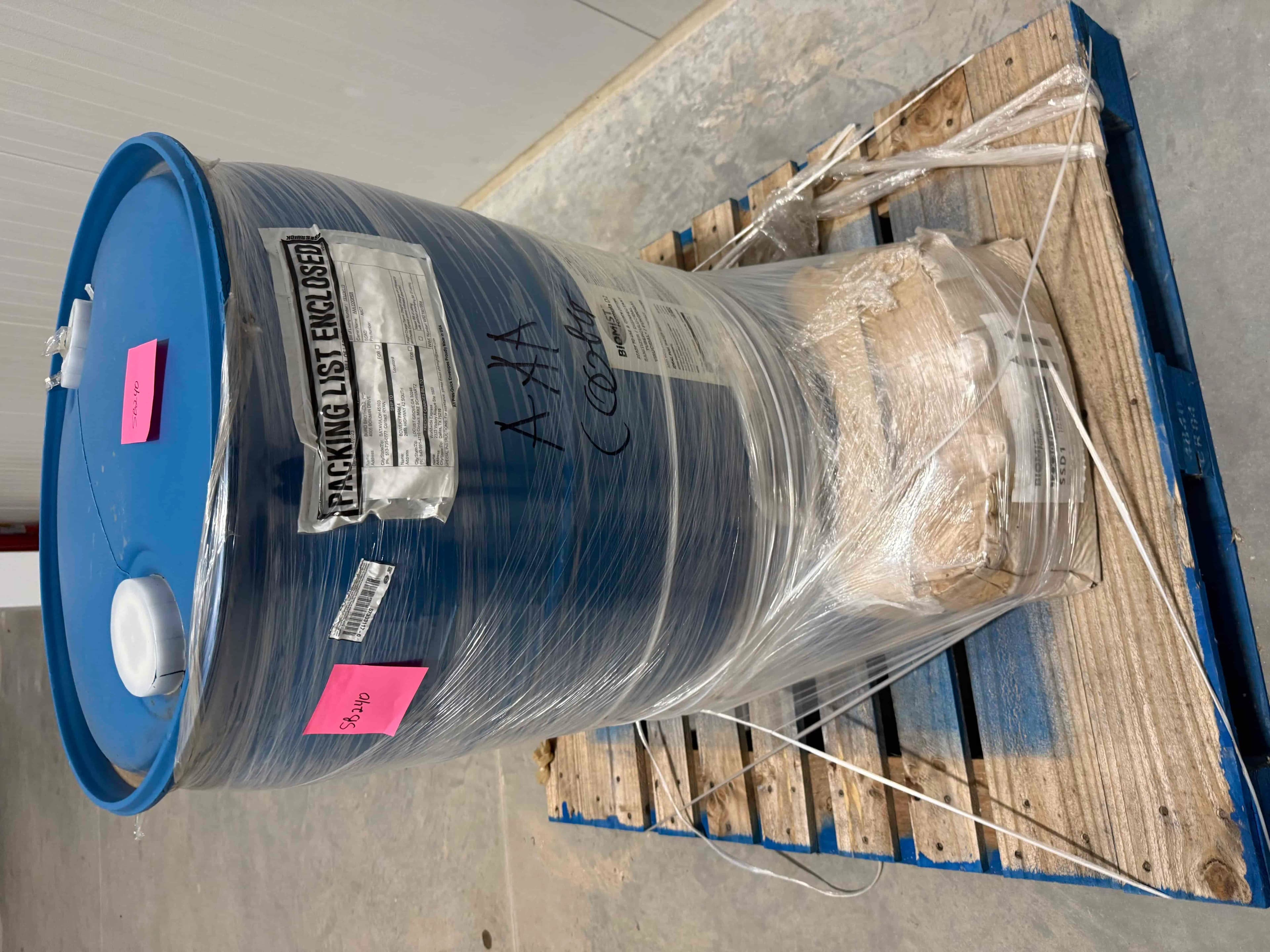 SB240: Biomist Formula D2 Sanitizer / Disinfectant – 55-Gallon Drum (Isopropyl Alcohol-Based, Ready to Use)