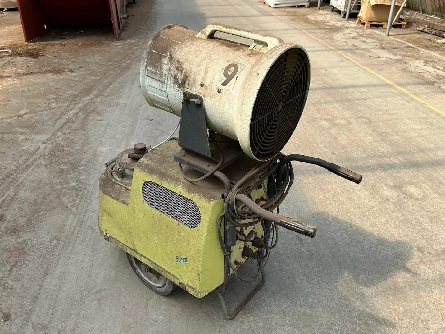 WHITE'S AUCTION LOT 105 - Used Ball Large AutoFog Greenhouse Fogger - Unit #9 - Covers Up to 70,000 sq ft with HAF Fans